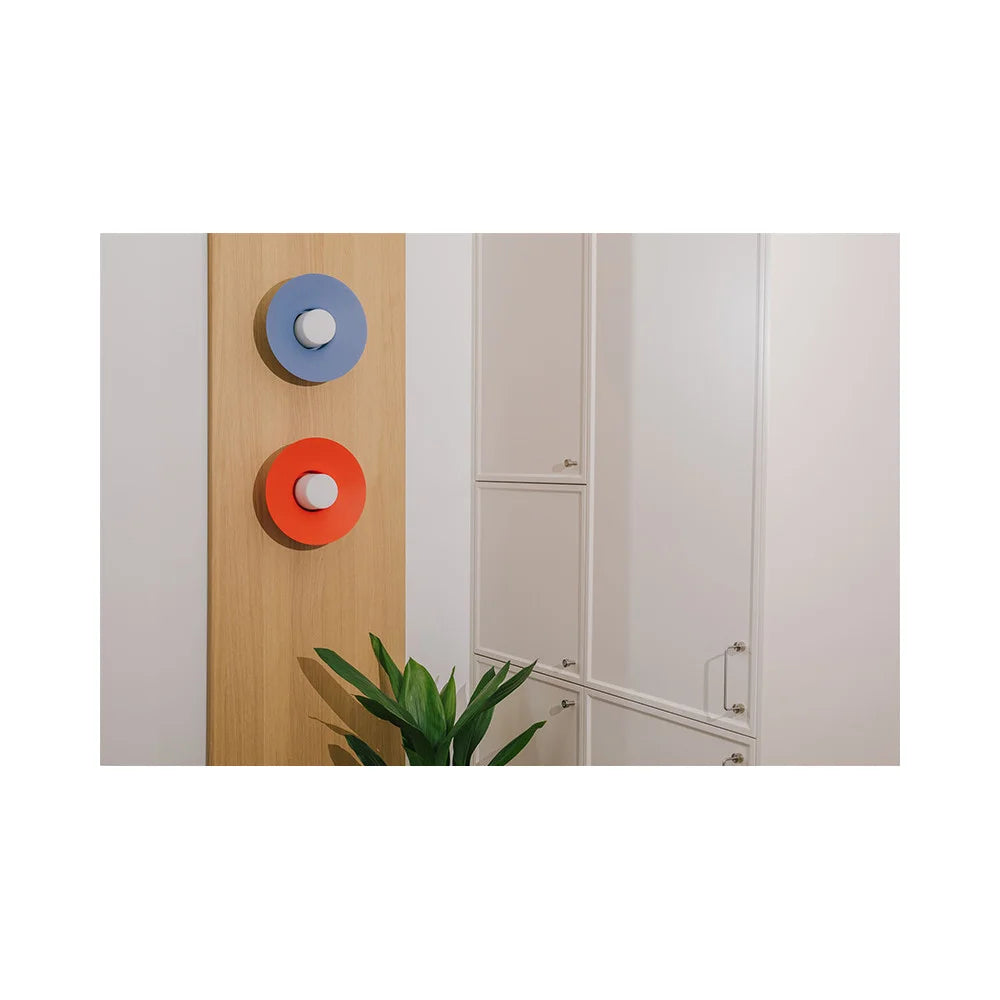 CAPONIO blaue Wandleuchte