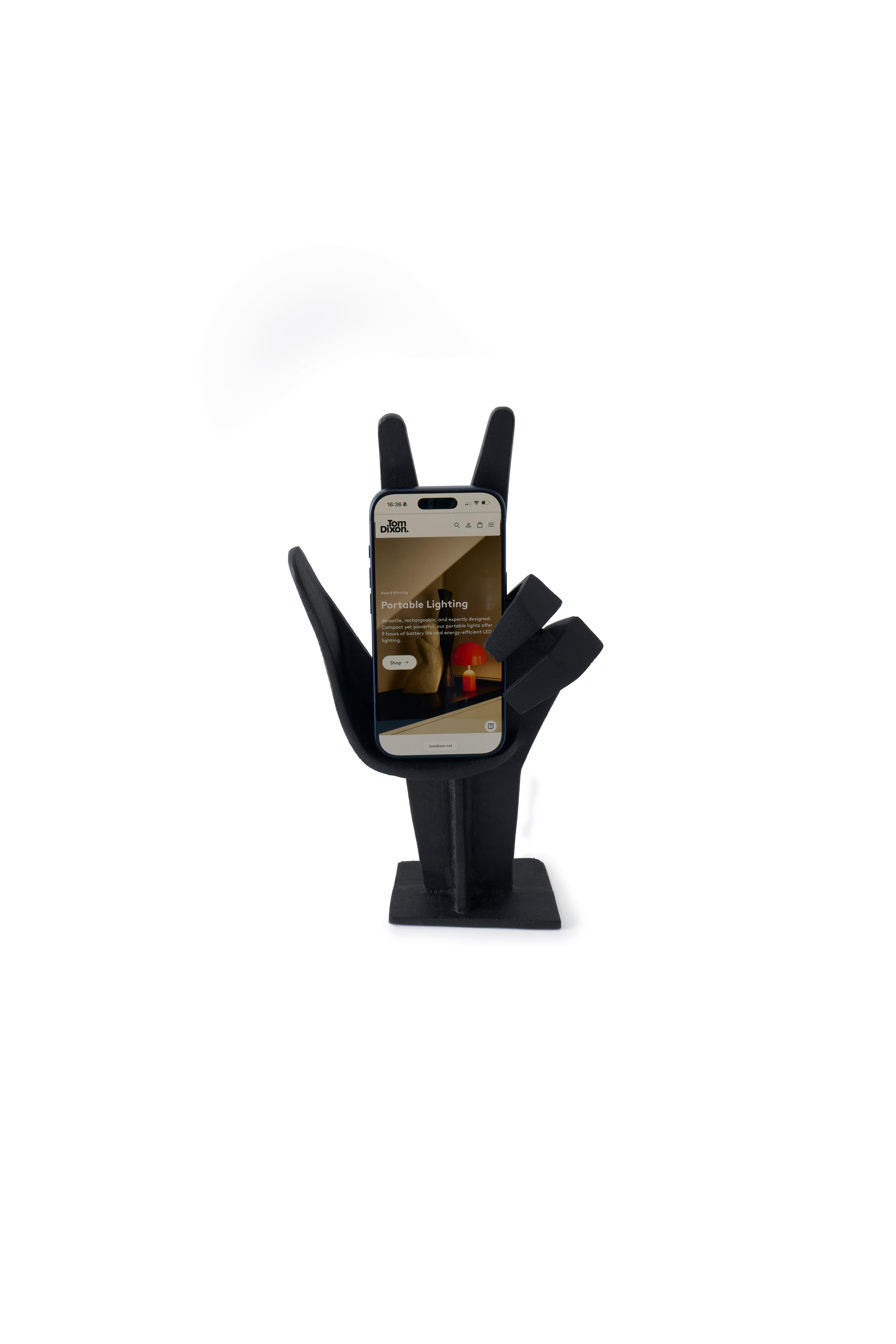 Ständer CAST HAND schwarz