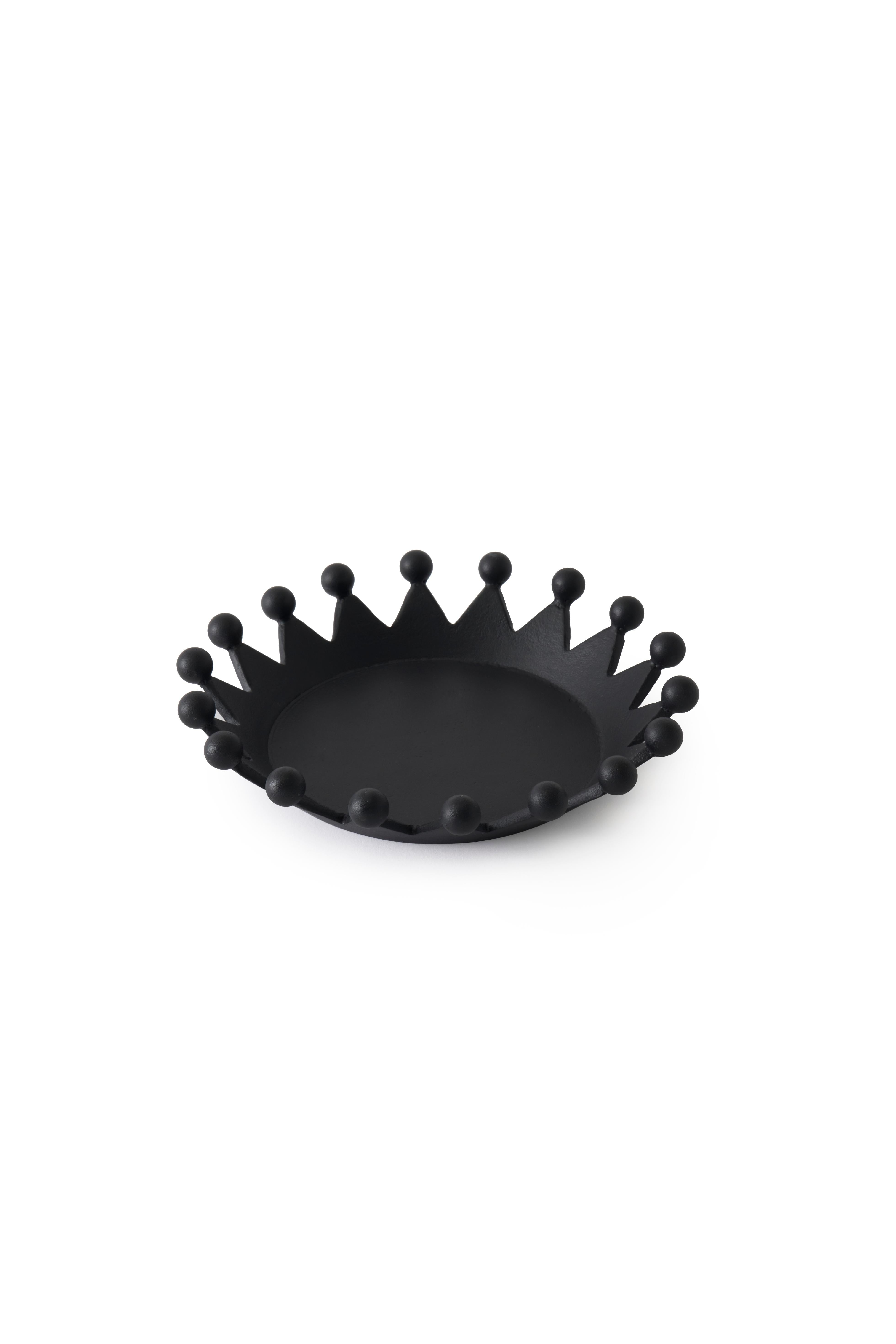 Dekoration CAST CROWN schwarz