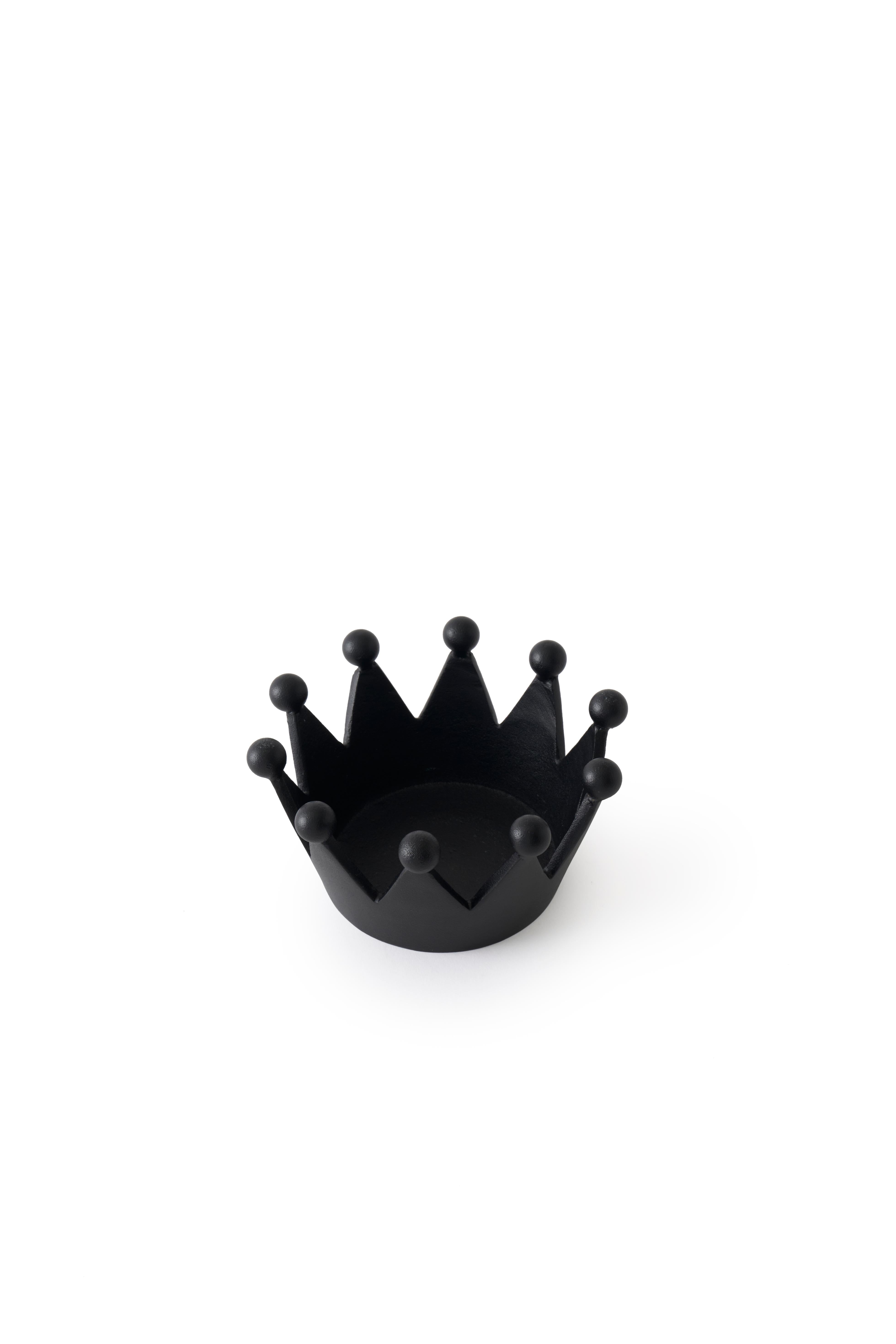 Dekoration CAST CROWN schwarz