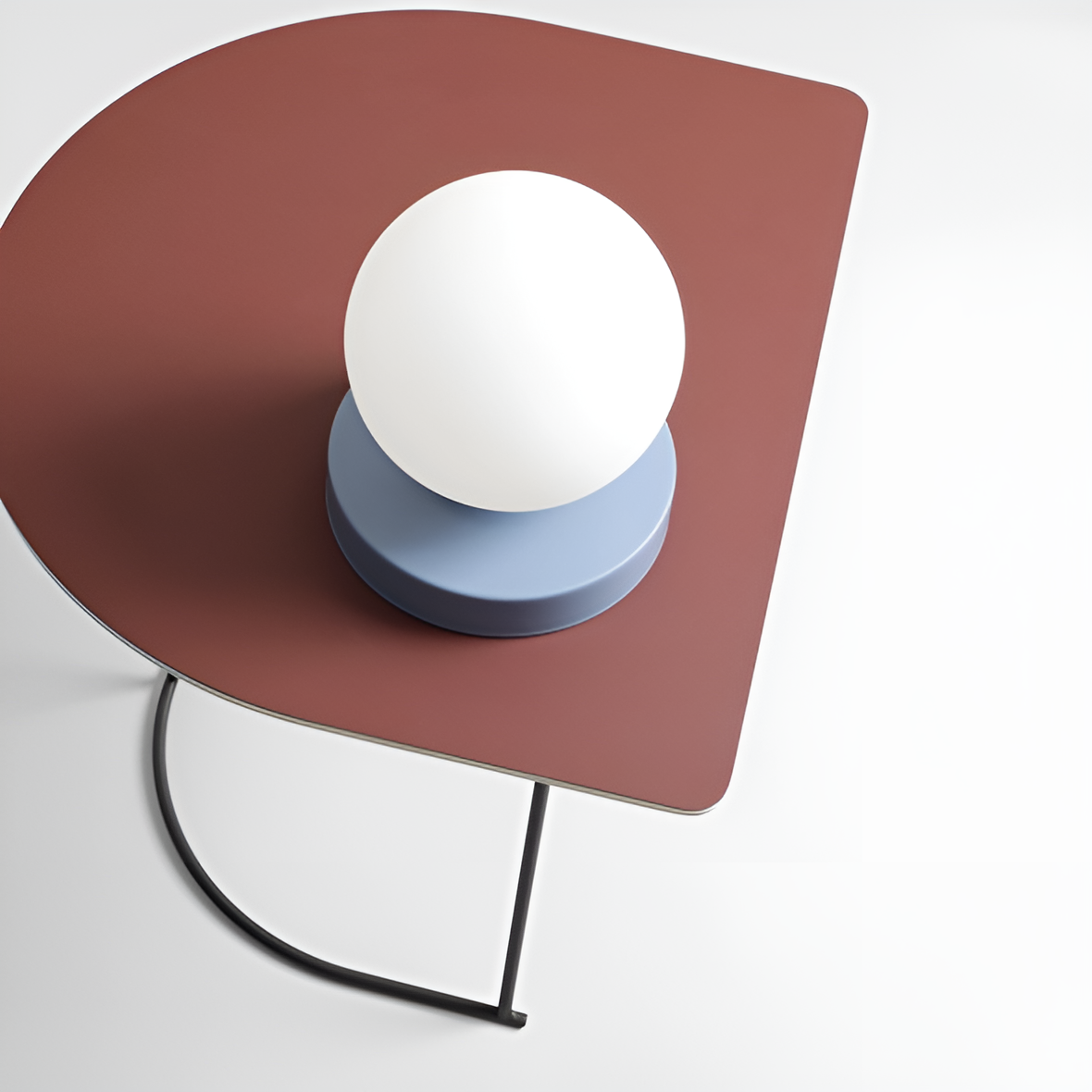 Blue Ball table lamp