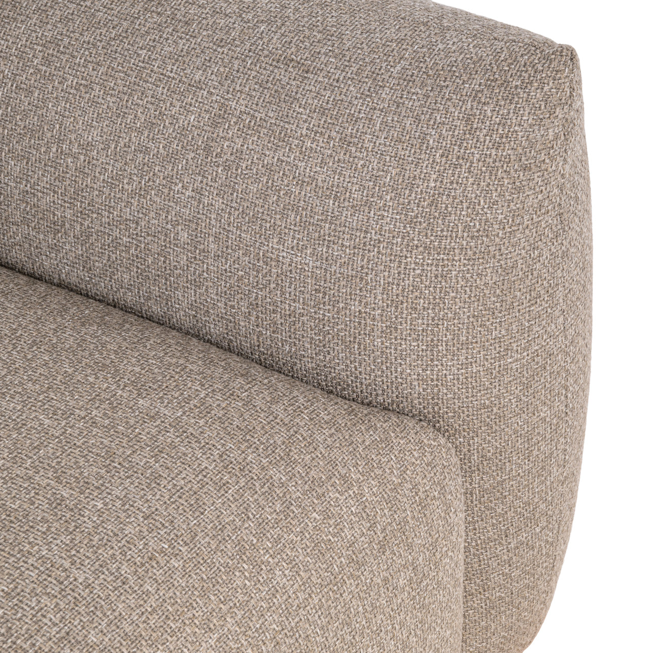 Sofa für 4 Personen außen DAWSON grau-beige