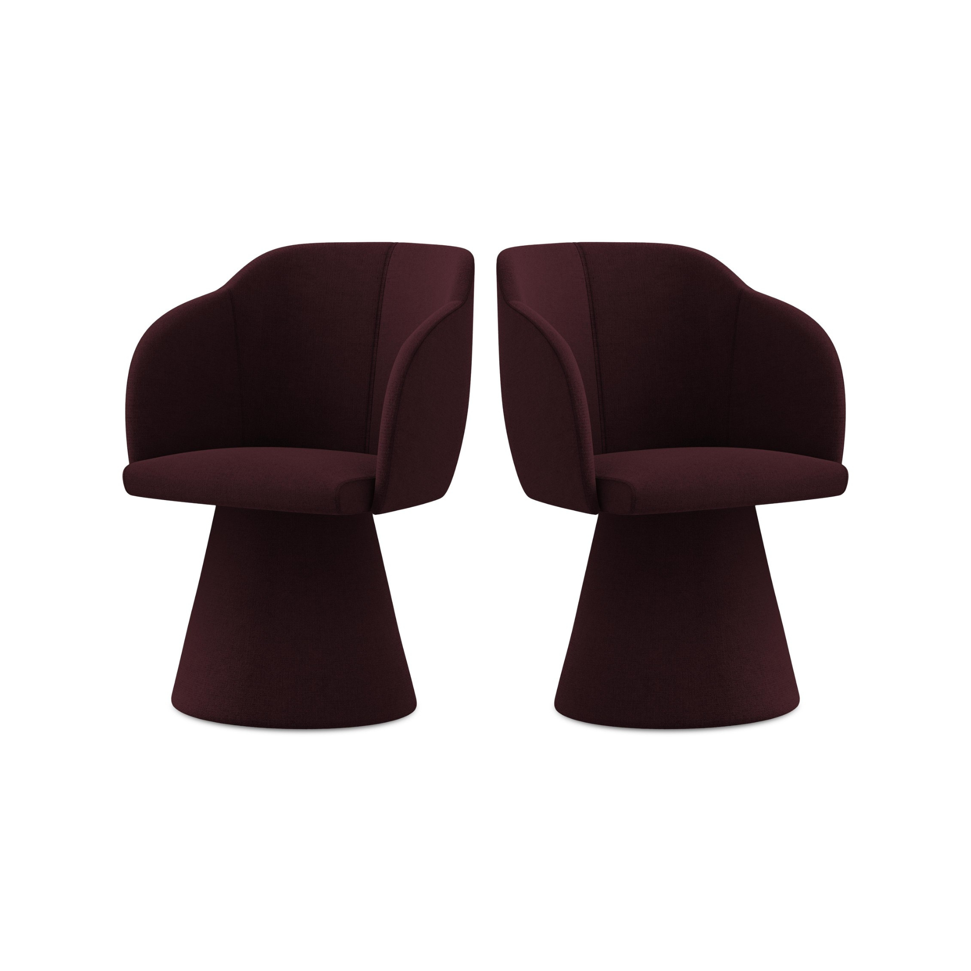 KANOA Chair in Burgundy