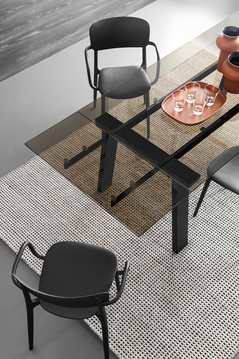 Armchair with Armrests LIBERTY white