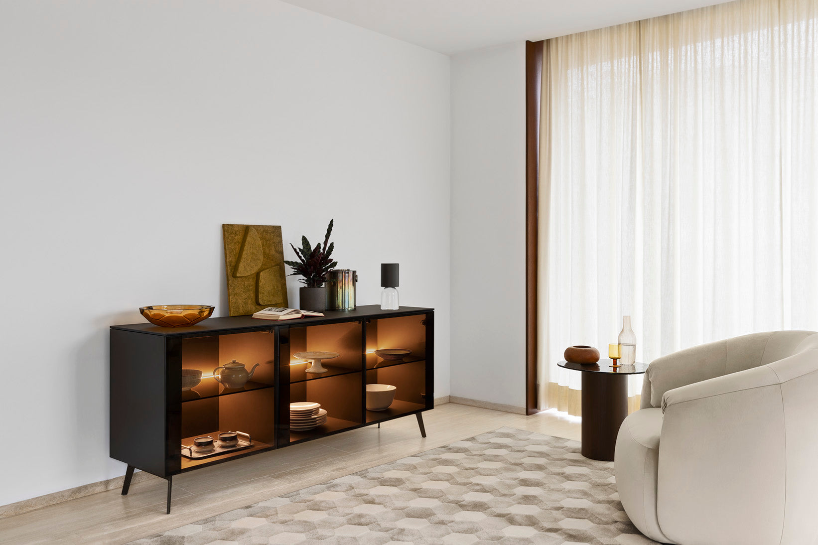 Drehstuhl HAVEN gepolstert