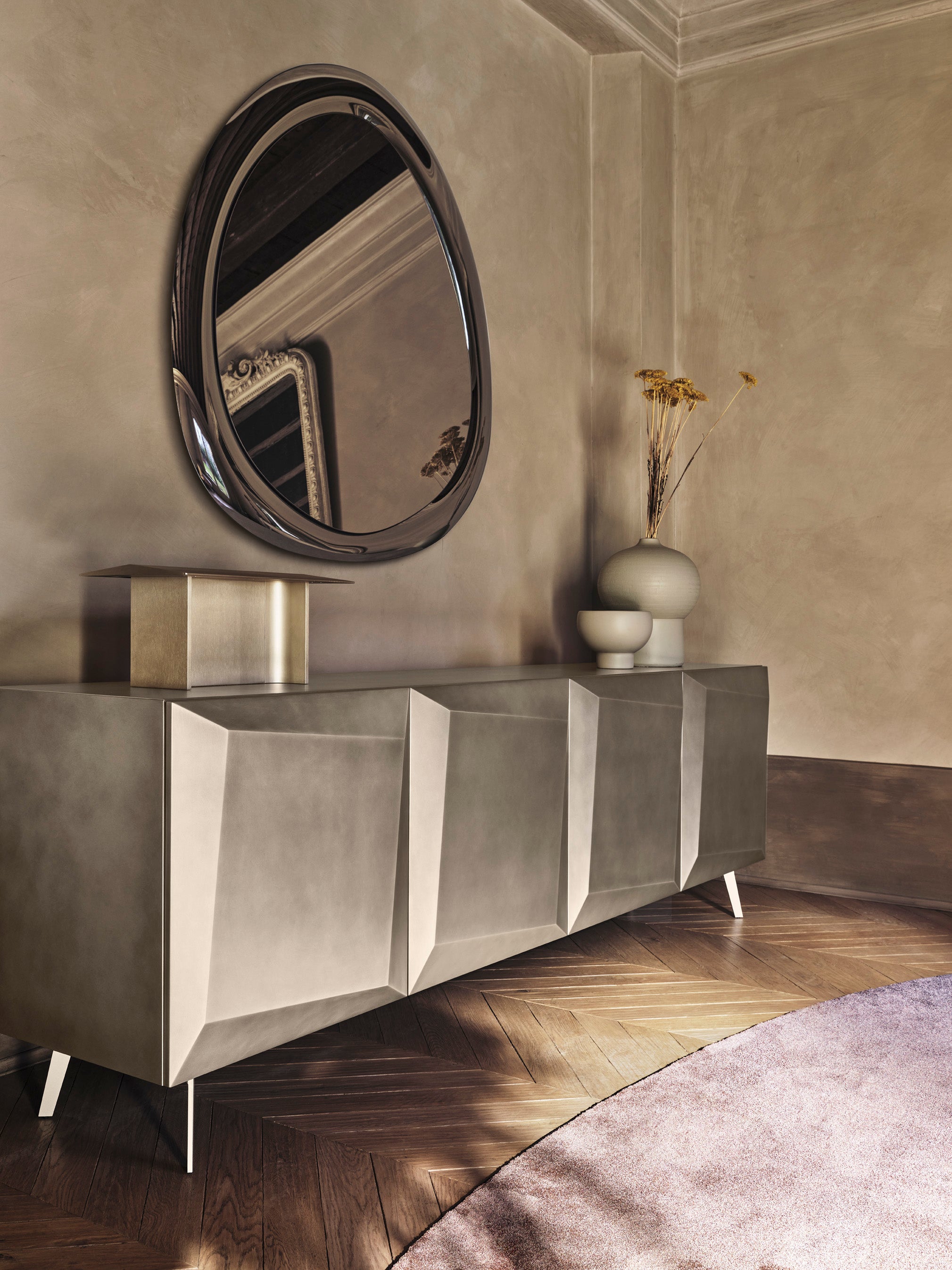 Kommode ALTEREGO matt beige