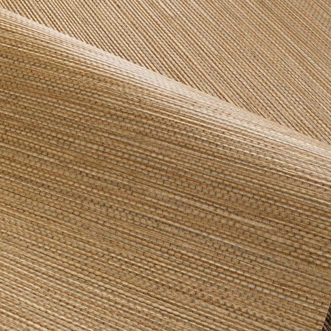 Structural wallpaper imitating seagrass fibers ZOSTERA - STRAW