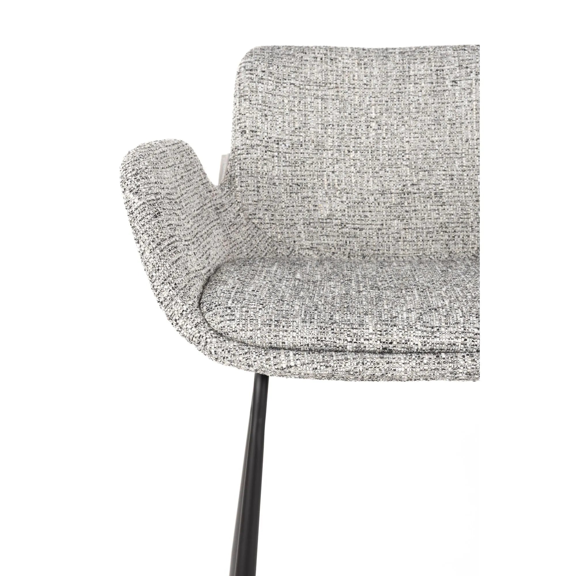 Barhocker BRIT grau meliert