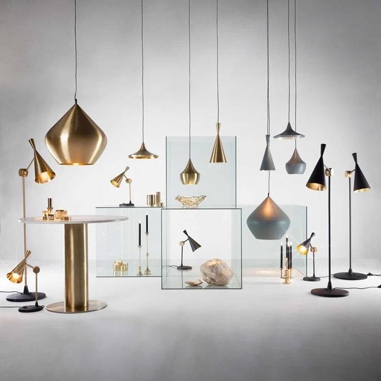 Lampa podłogowa BEAT srebrny – Tom Dixon