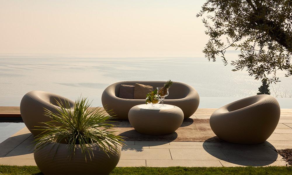 NAMI outdoor sofa light green