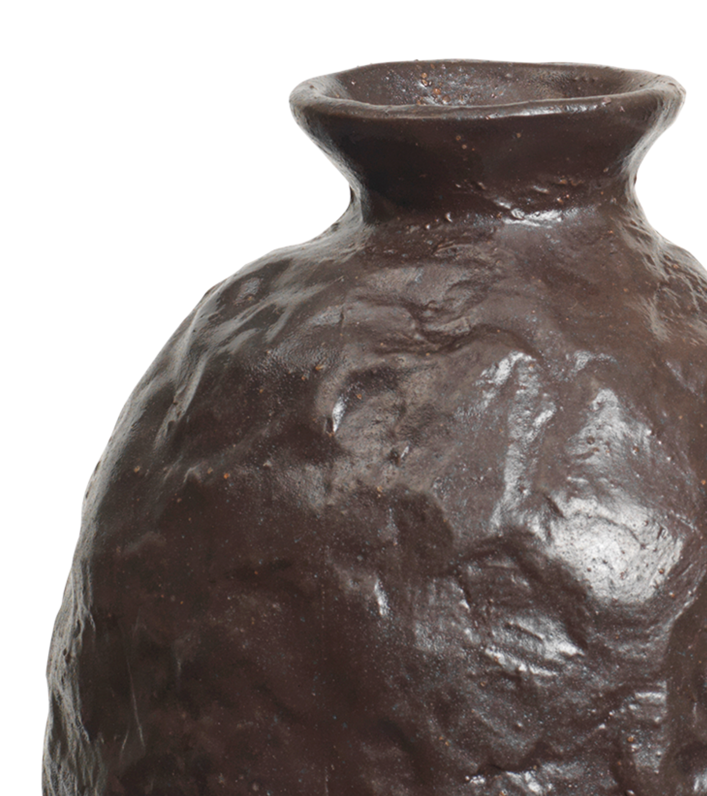 DORO Vase dunkelbraun