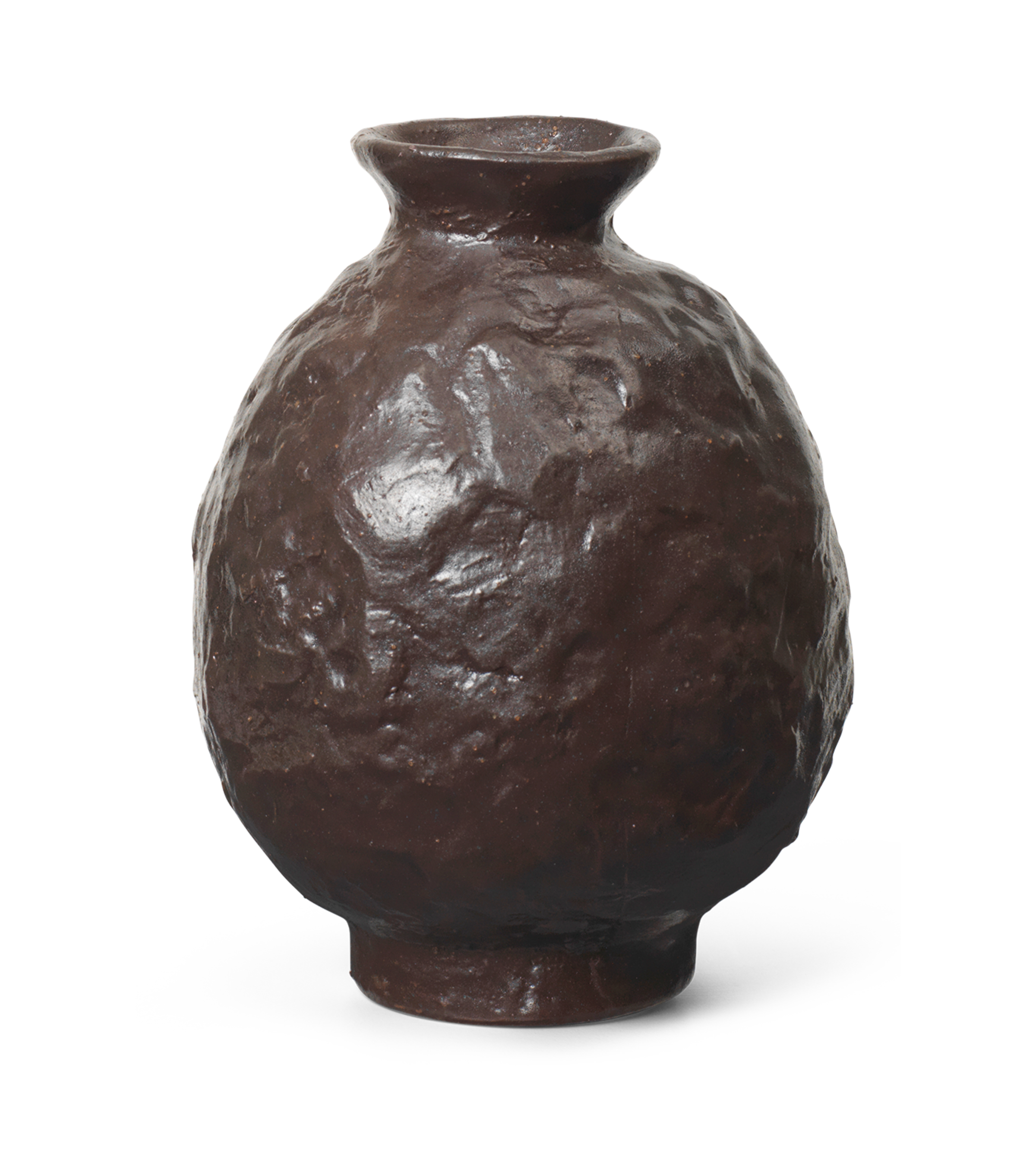 DORO Vase dunkelbraun