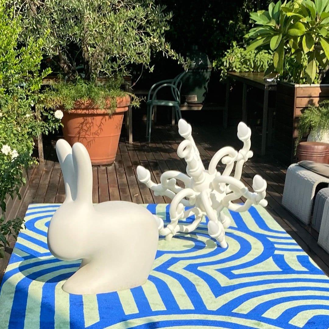 Dywan prostokątny STILEMA morski Qeeboo    Eye on Design