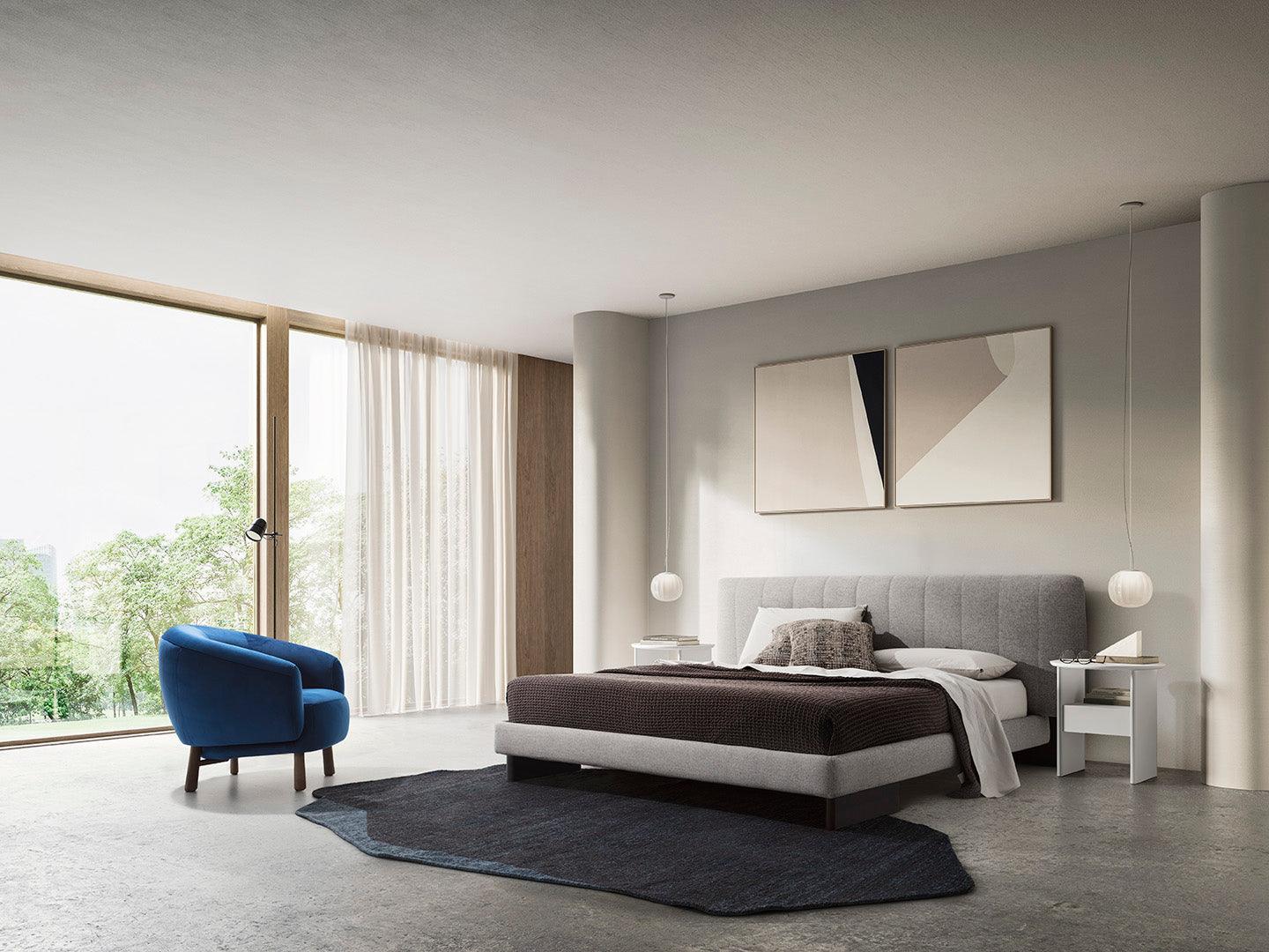 Dywan ROCHE niebieski Calligaris    Eye on Design