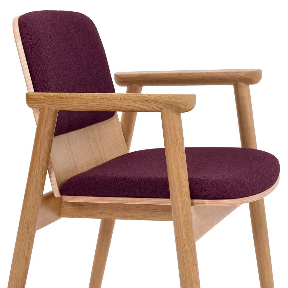 Stuhl mit Armlehnen PROP B-4395 gepolstert