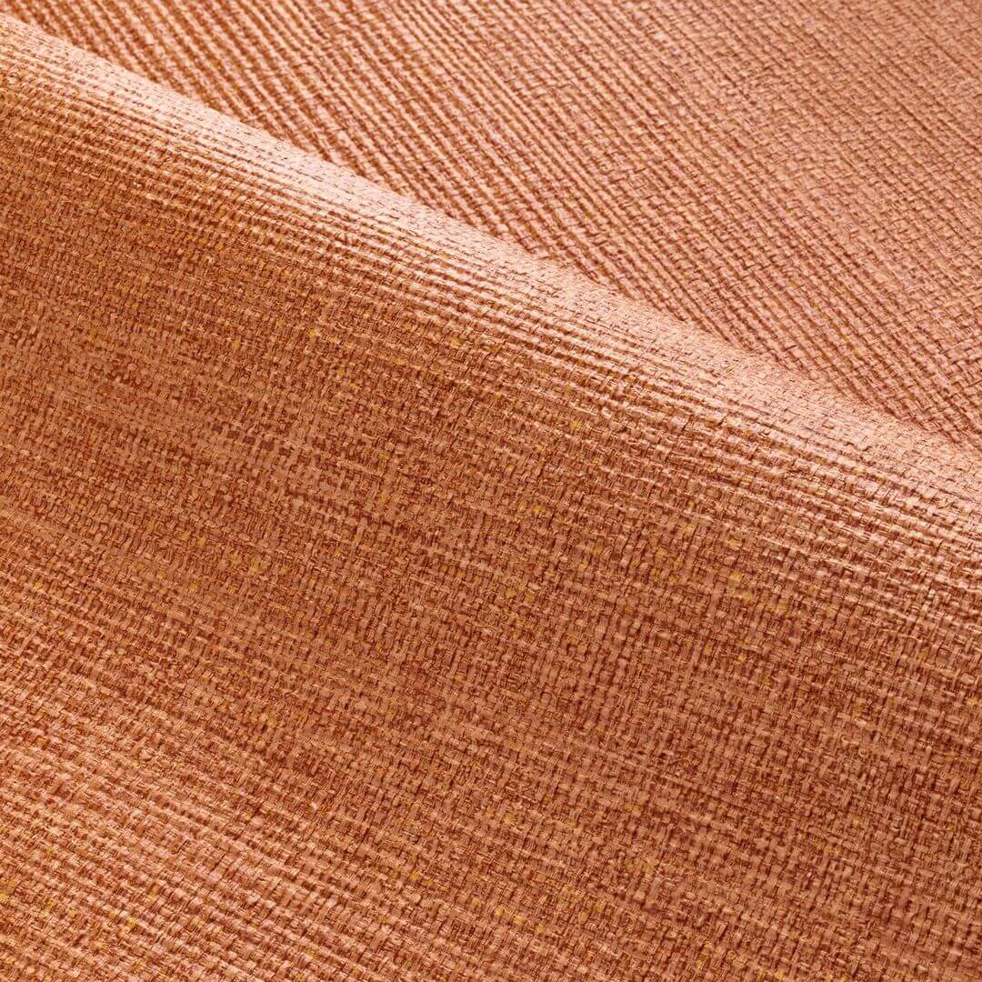 Strukturierte Tapete, die Leinwand imitiert CARIOCA - ORANGE BRÛLÉ orange-braun