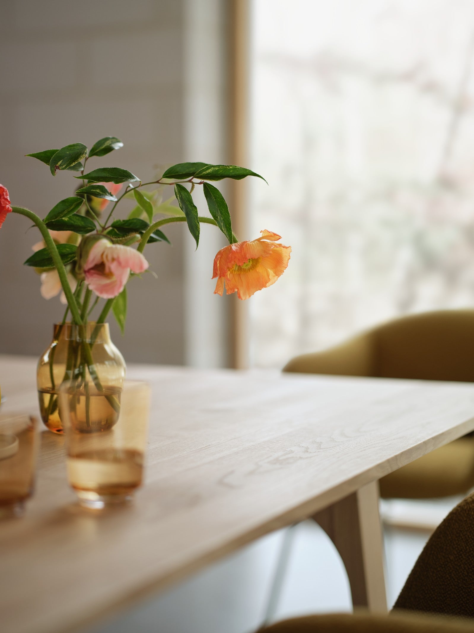 Extendable Table EARNEST Oiled Oak