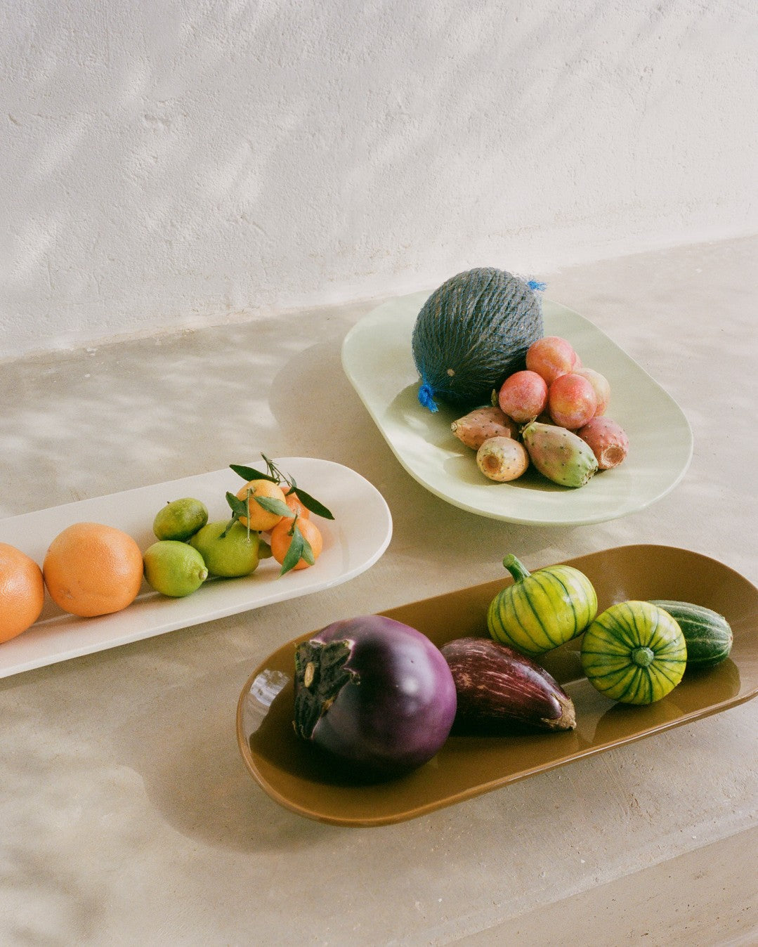 Brown Ceramic Platter MERE