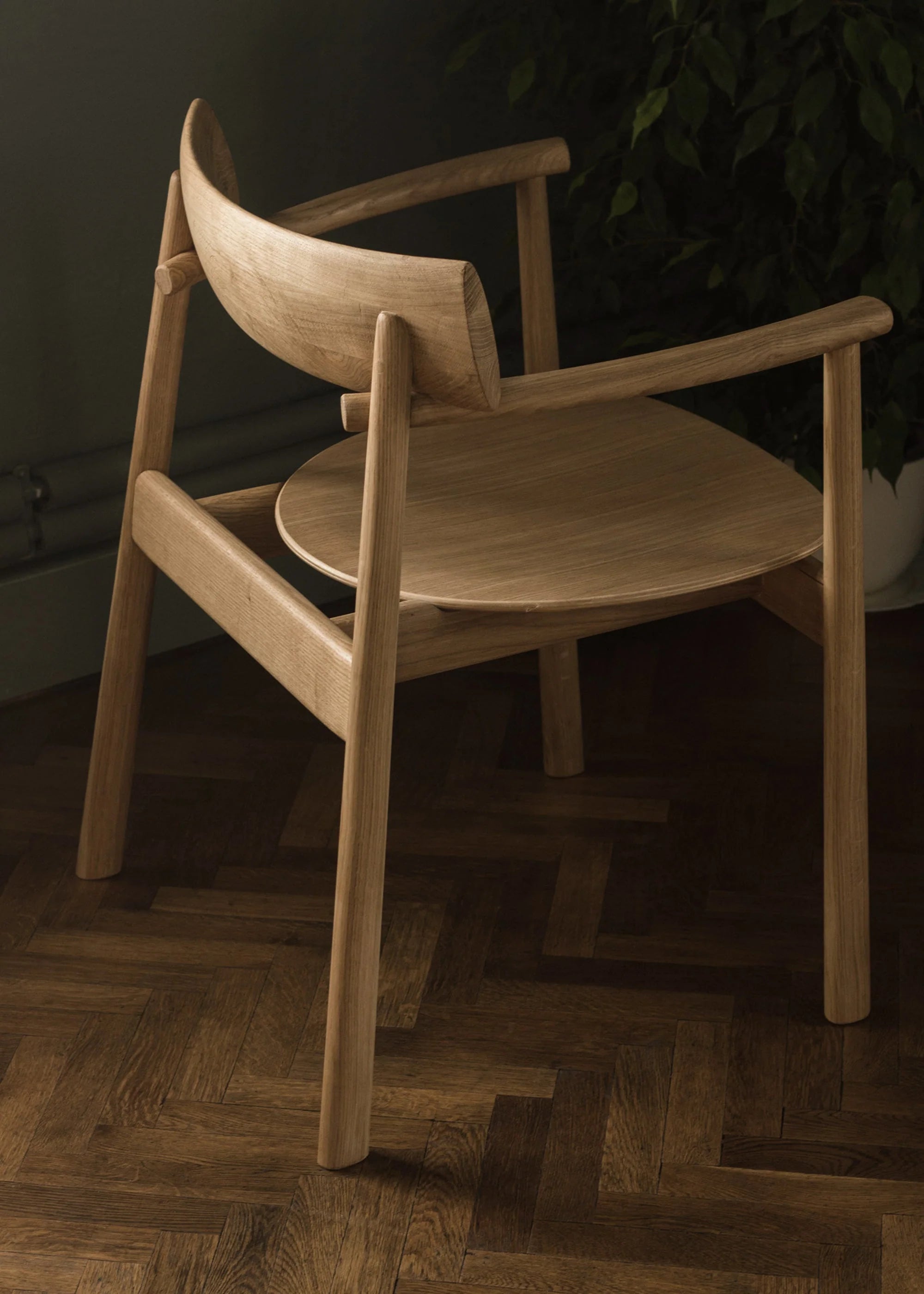 ELIPSA Chair Black Oak Wood
