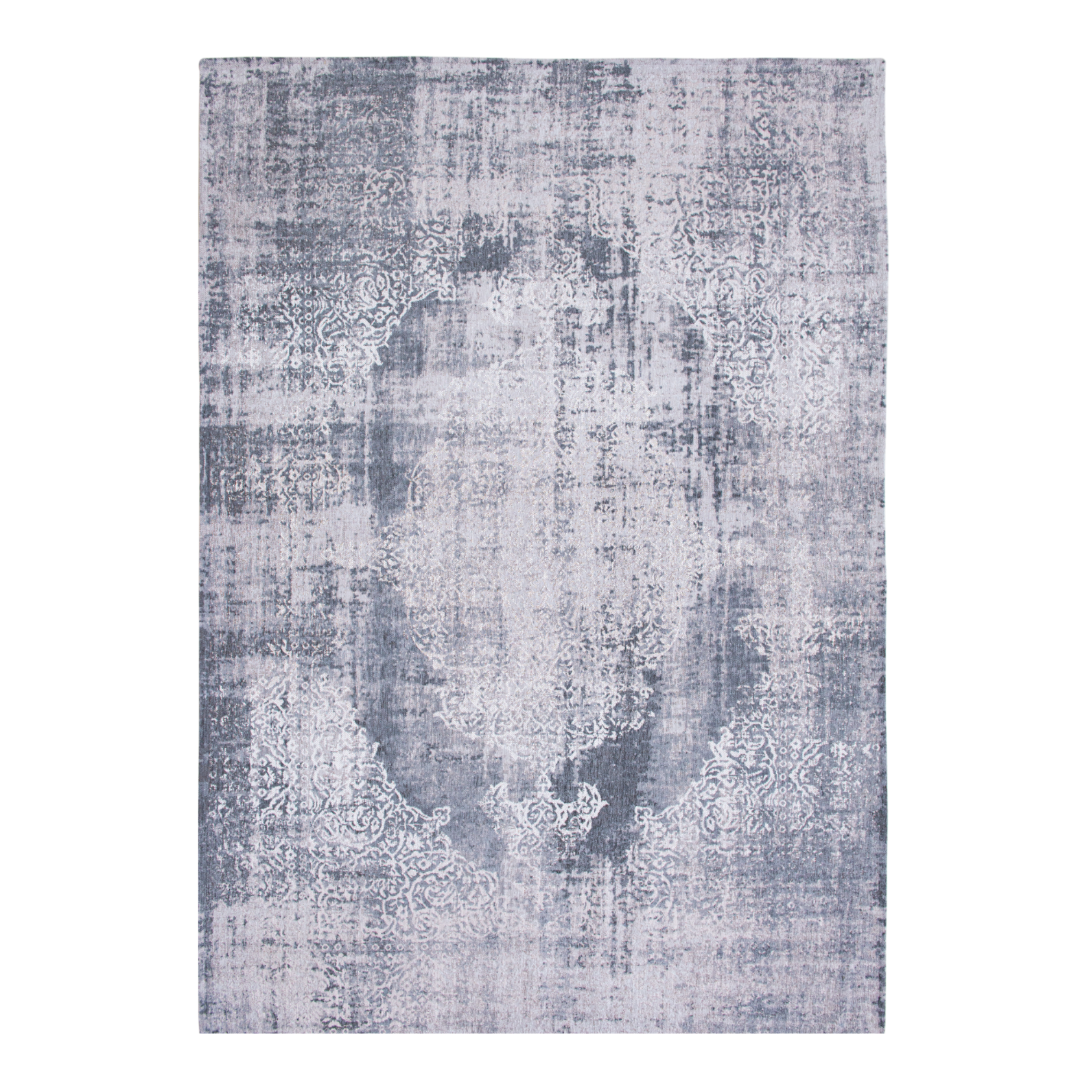 Kirman Quarz Teppich grau