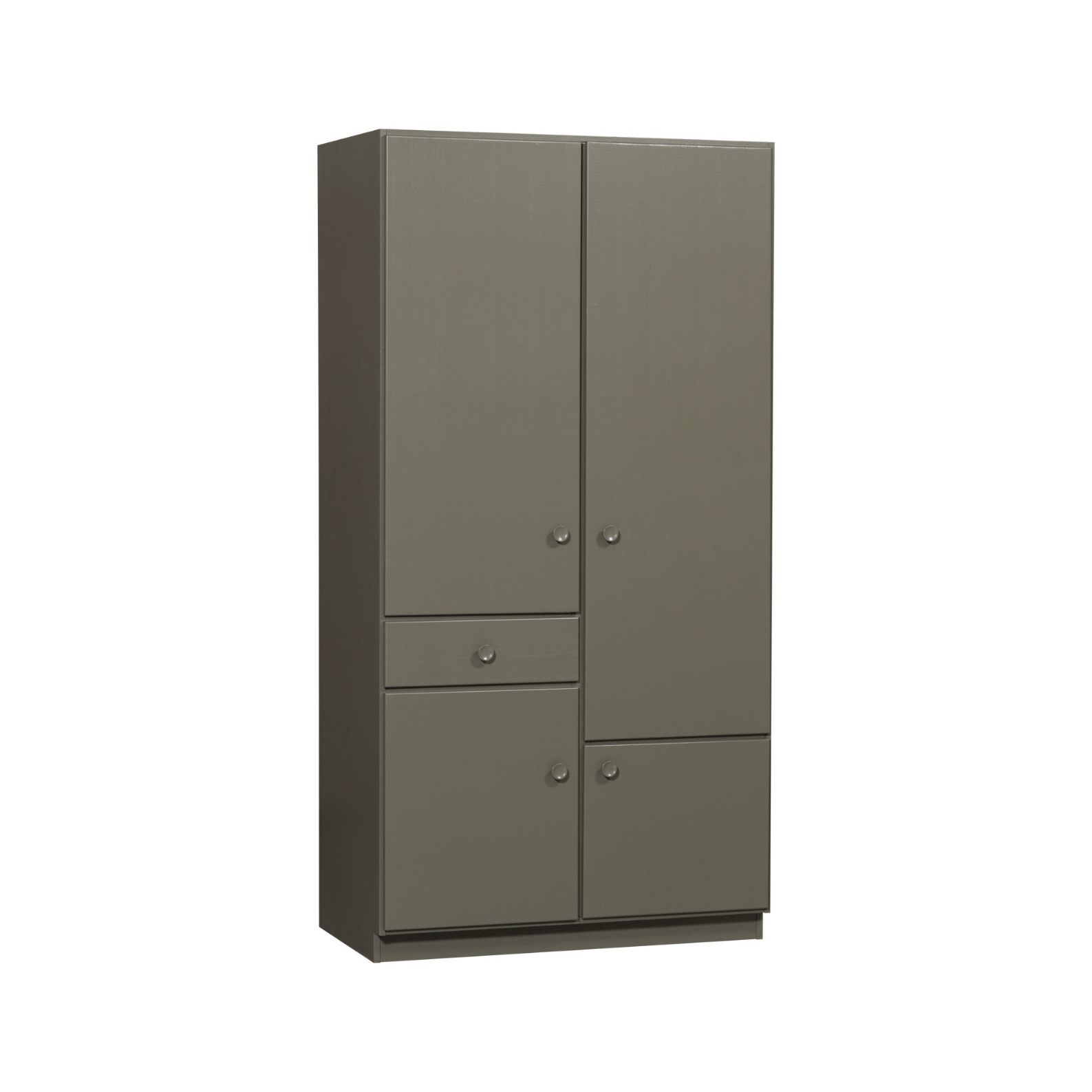 2-door wardrobe Alfie dark green pine