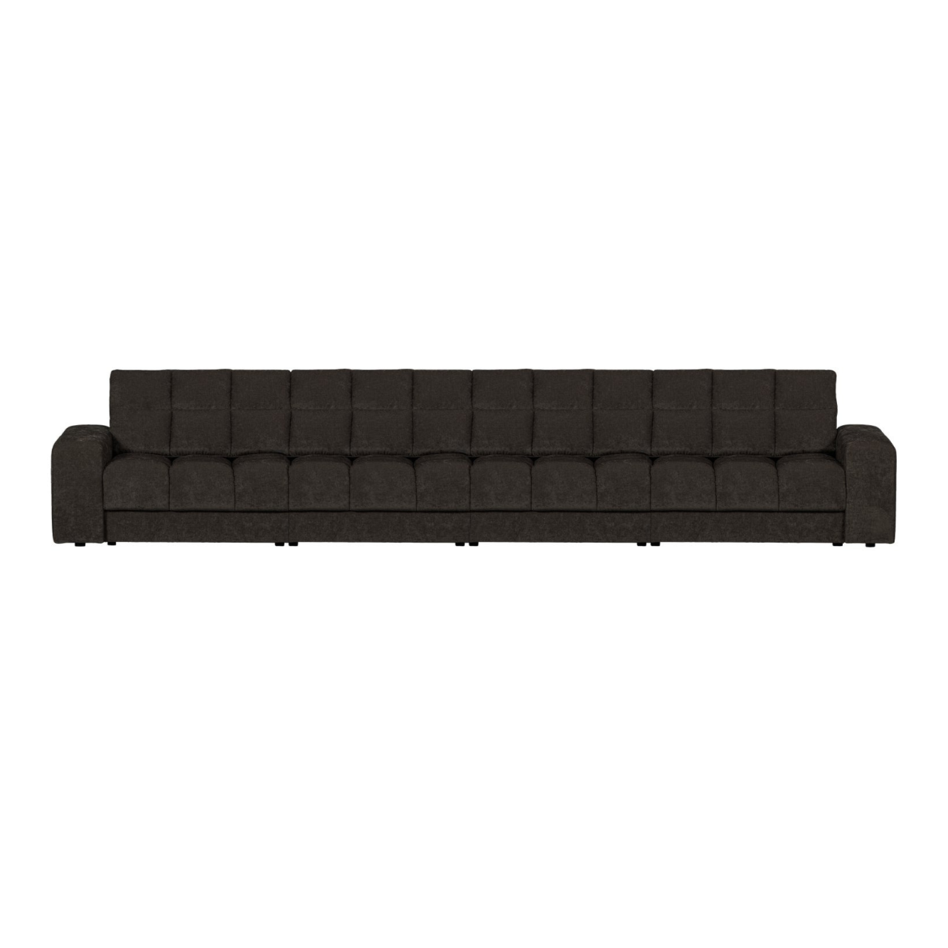 4-Sitzer-Anthrazit-Sofa zum zweiten Date