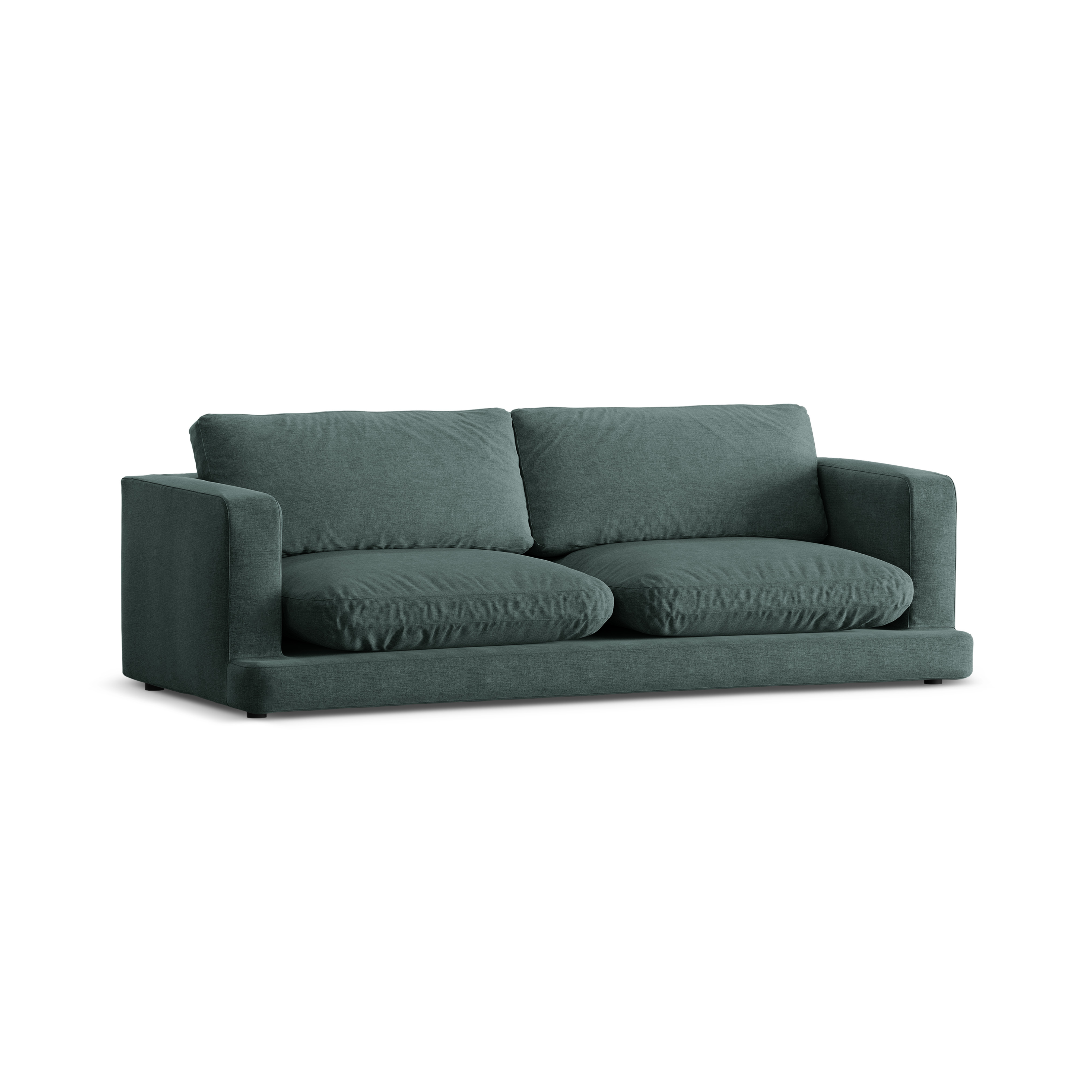 Sofa 3-Sitzer DAPHNE meergrün Chenille
