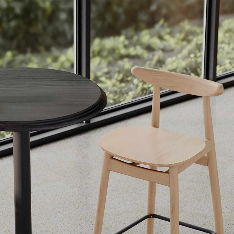 FINN BST-1609/1 Hocker Buchenholz