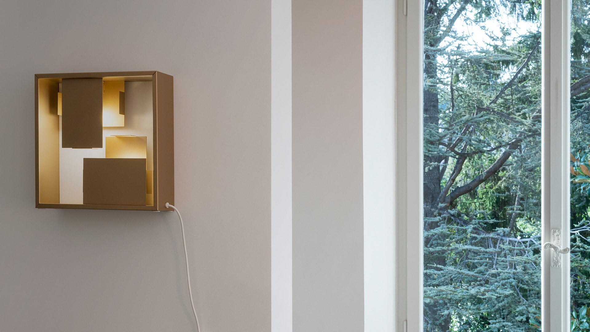 Dekorative Lampe FATO gold