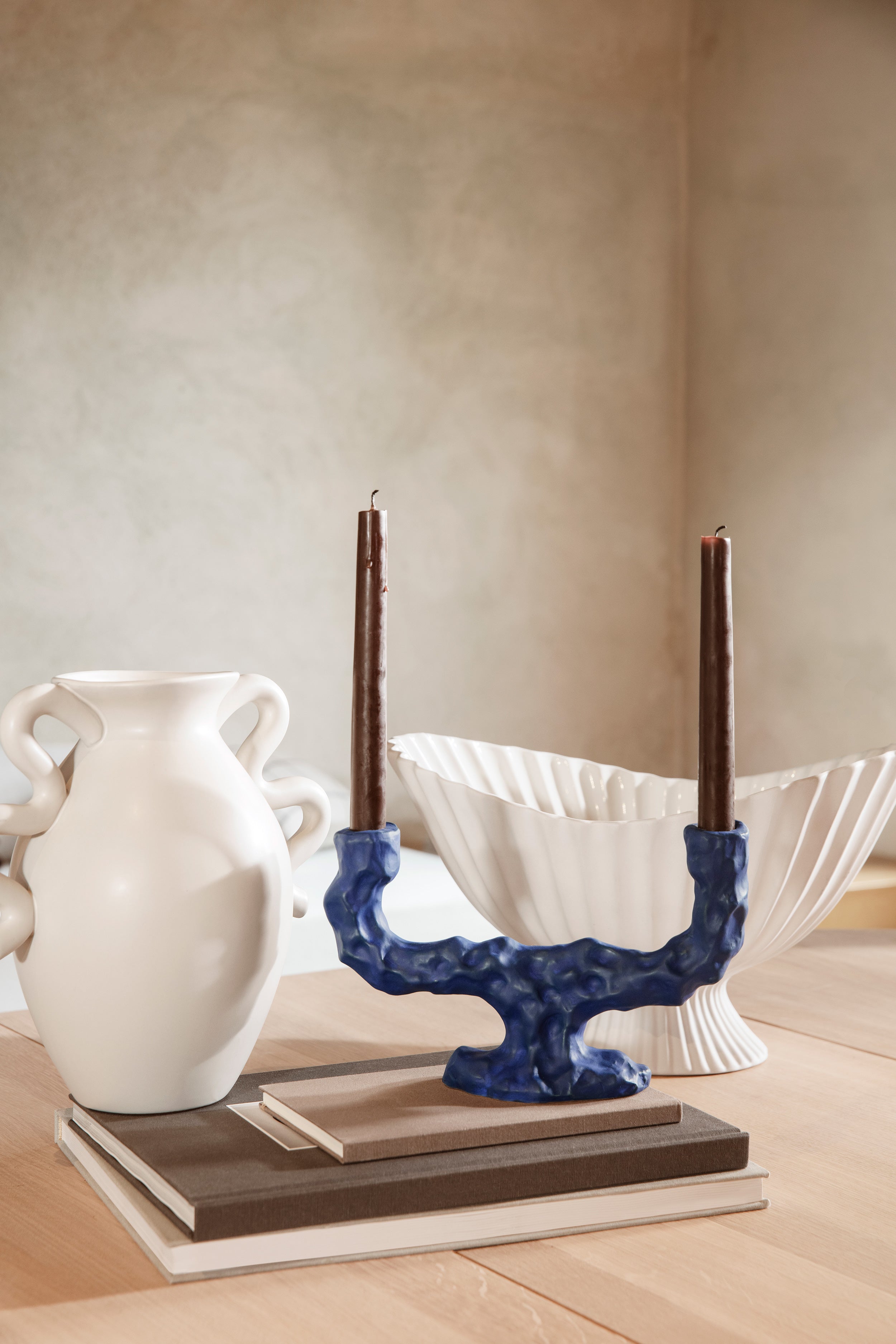 Verso vase cream