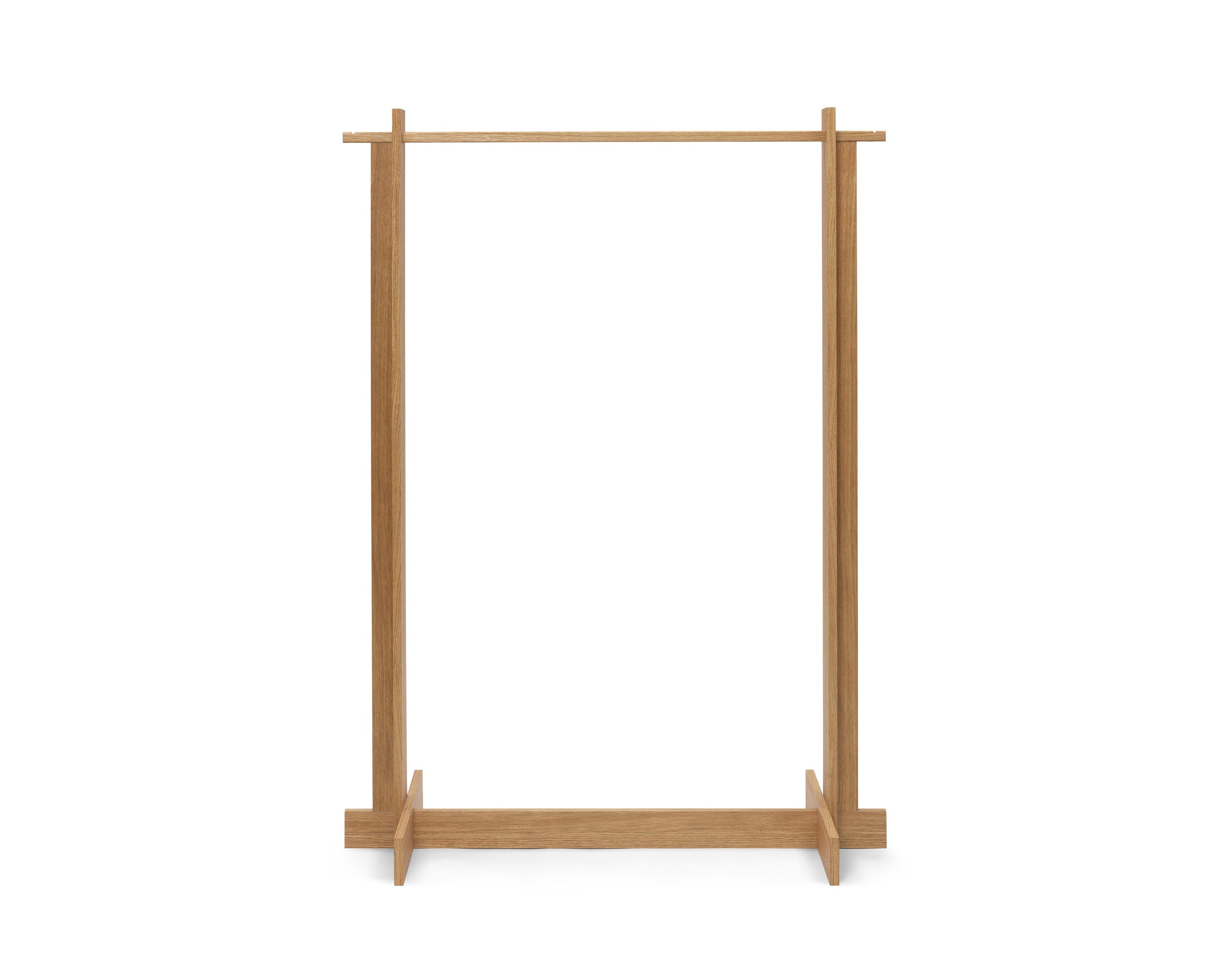 BRIDGE CLOTHES RACK oak veneer