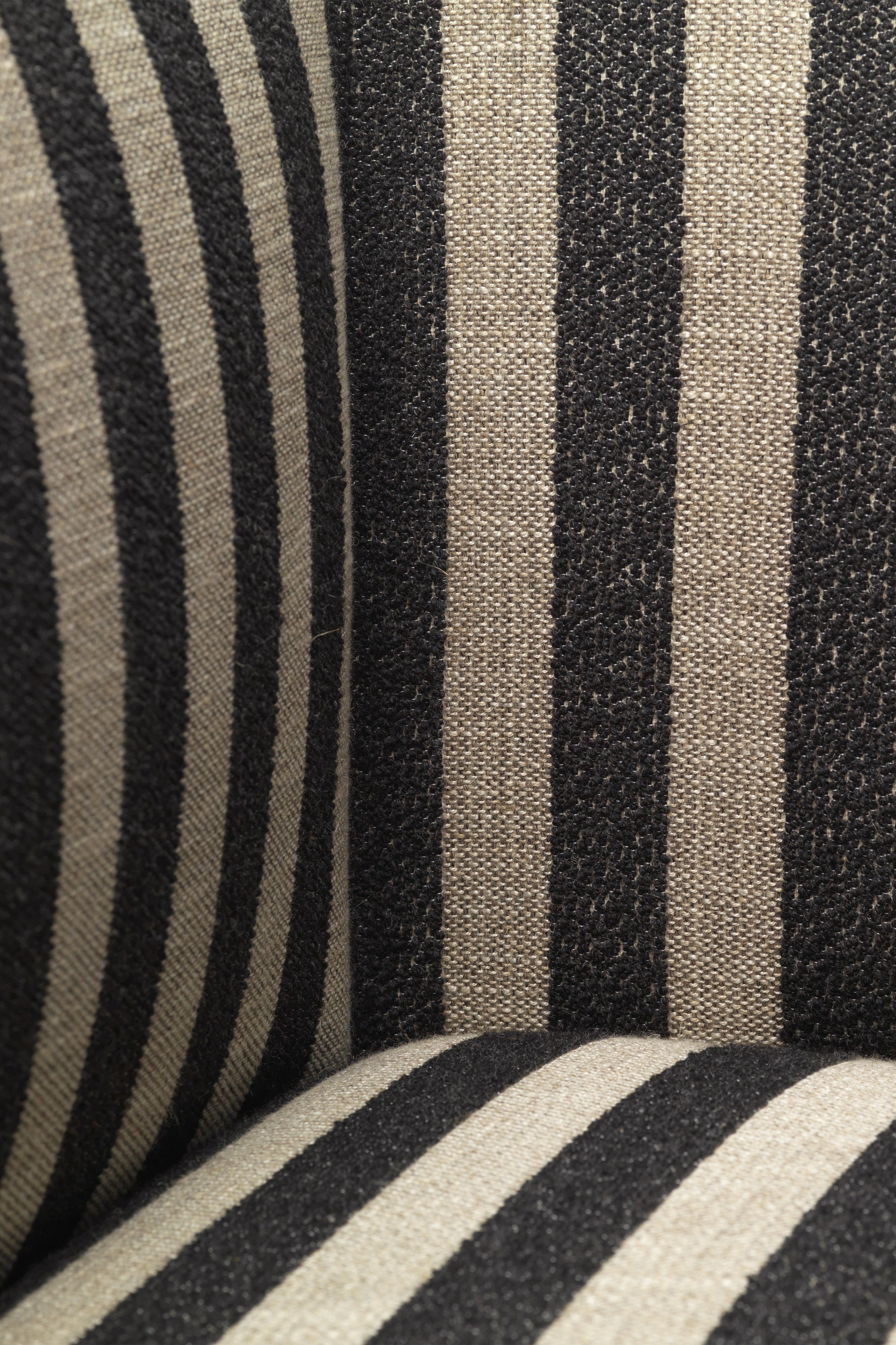 CATENA Louisiana Modular Sofa - Left-End Element in Black with Sand