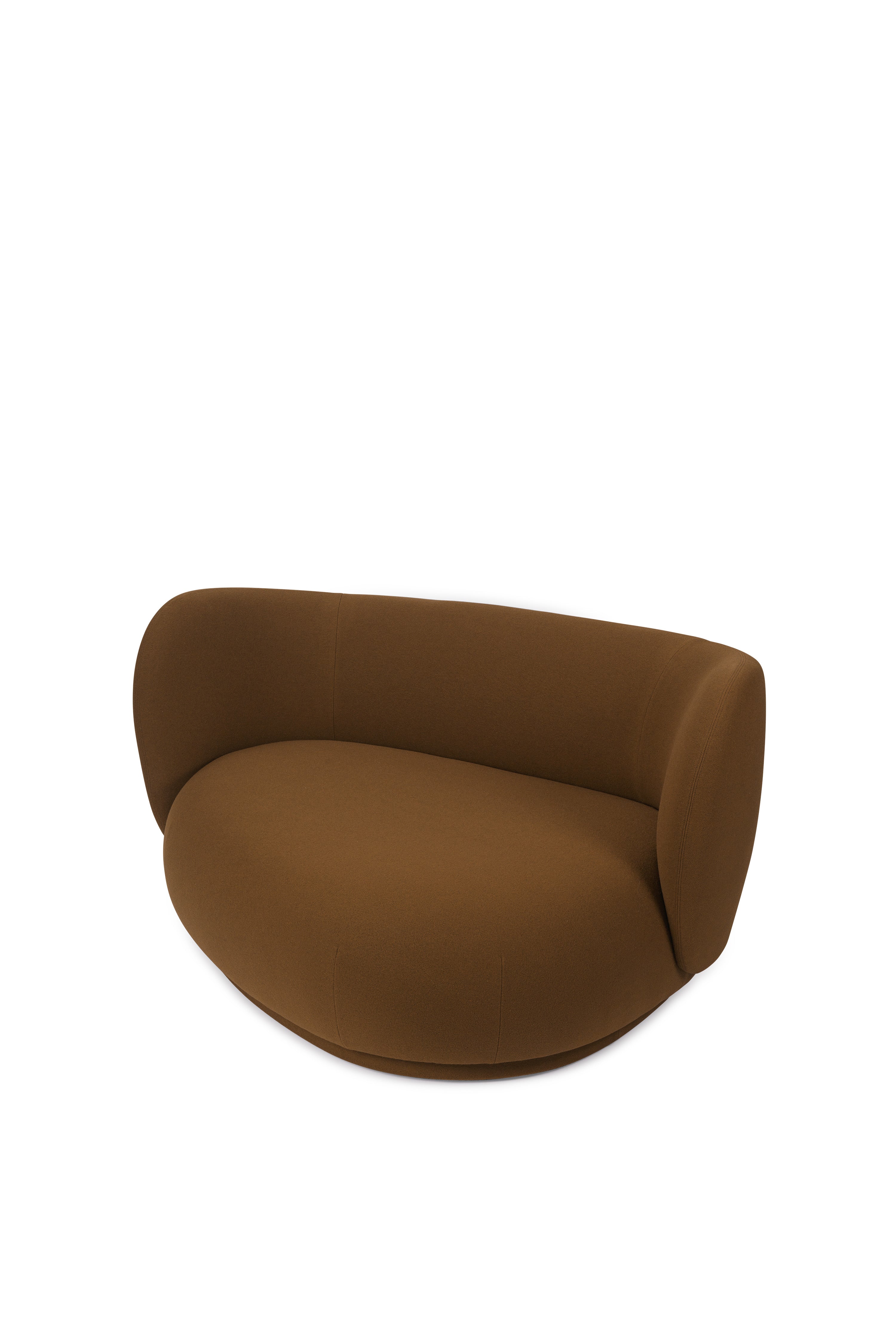 Rico curve upholstered sofa