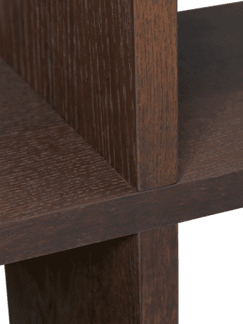 BOOK RACKS Dark oak wood