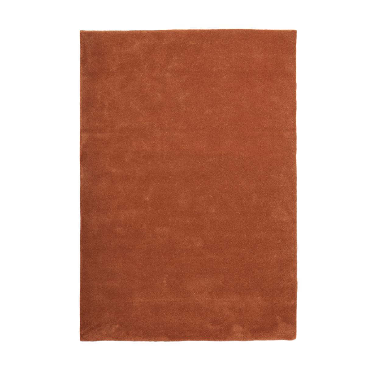 STILLE rug rust brown