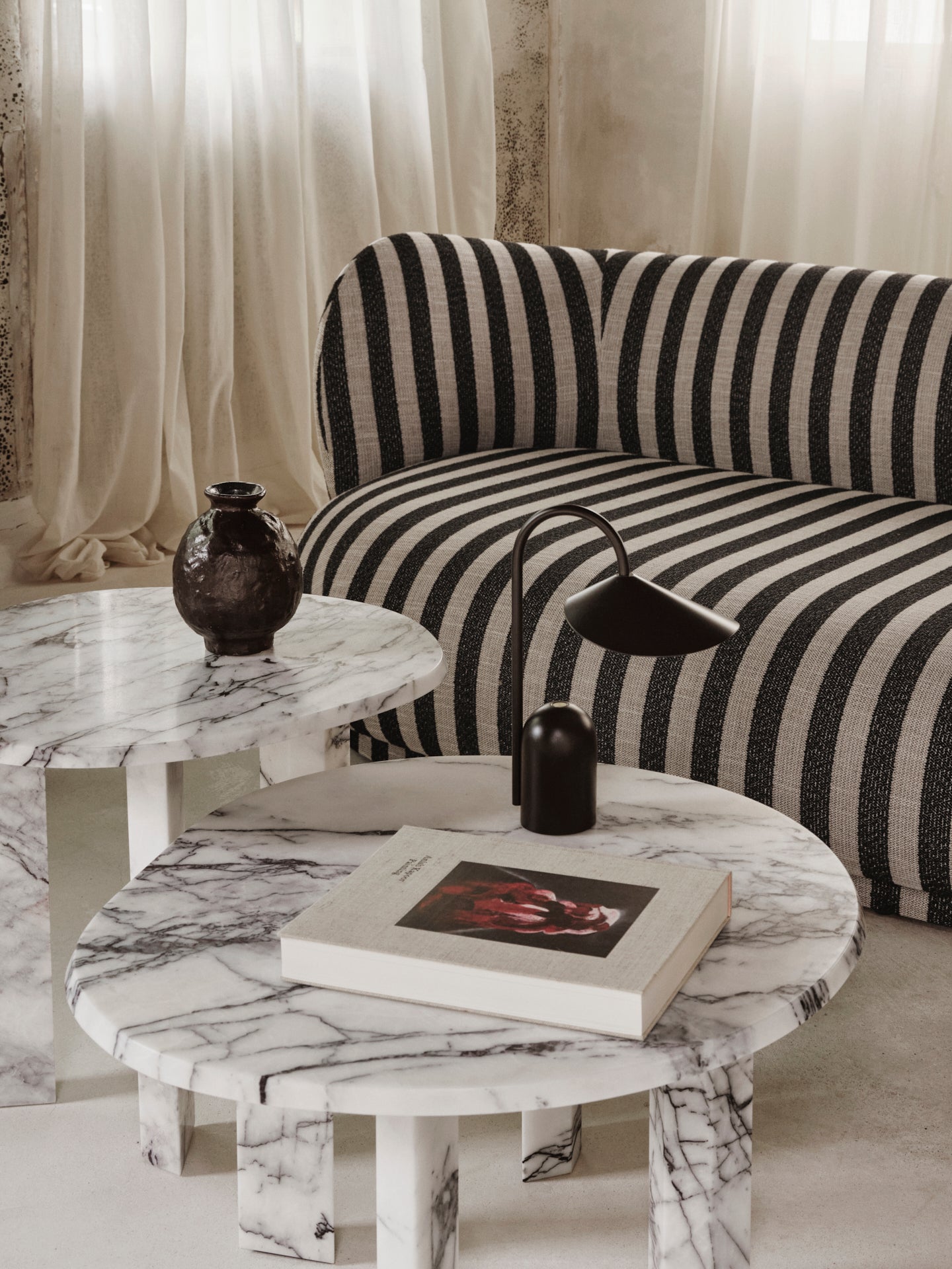 Rico Lounger sofa upholstered