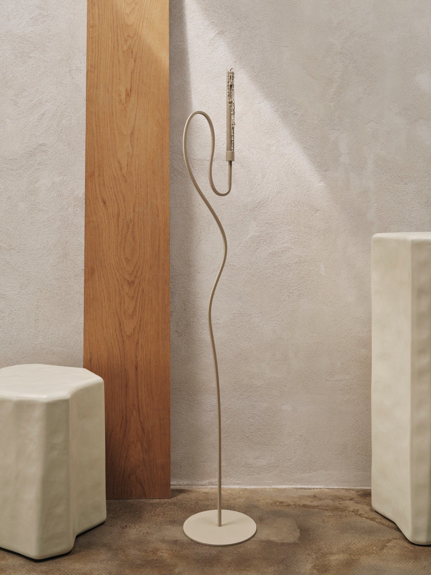 Valse Beige Boden Kerzenstick