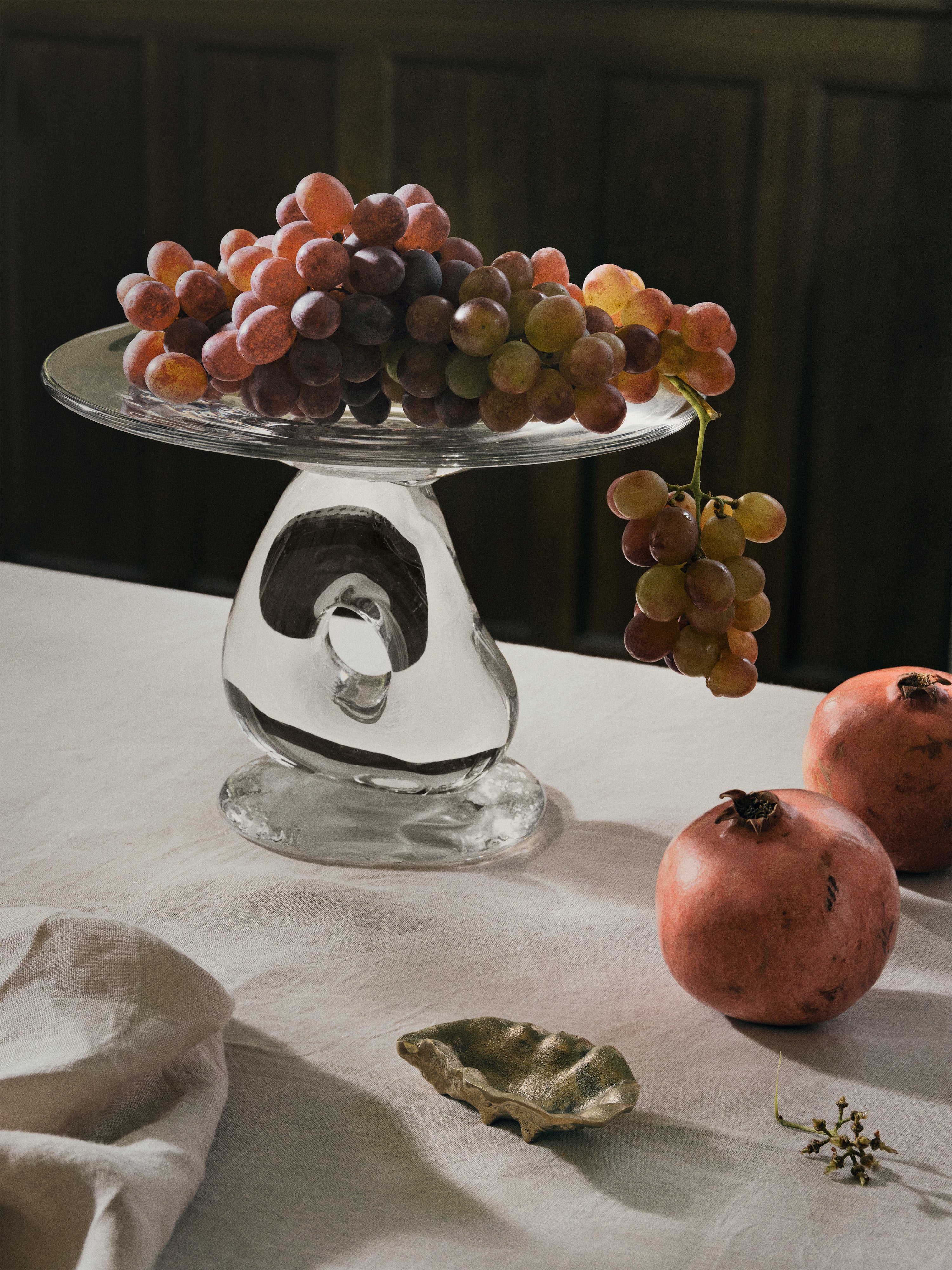 Patera DAMO GLASS CENTREPIECE blown glass