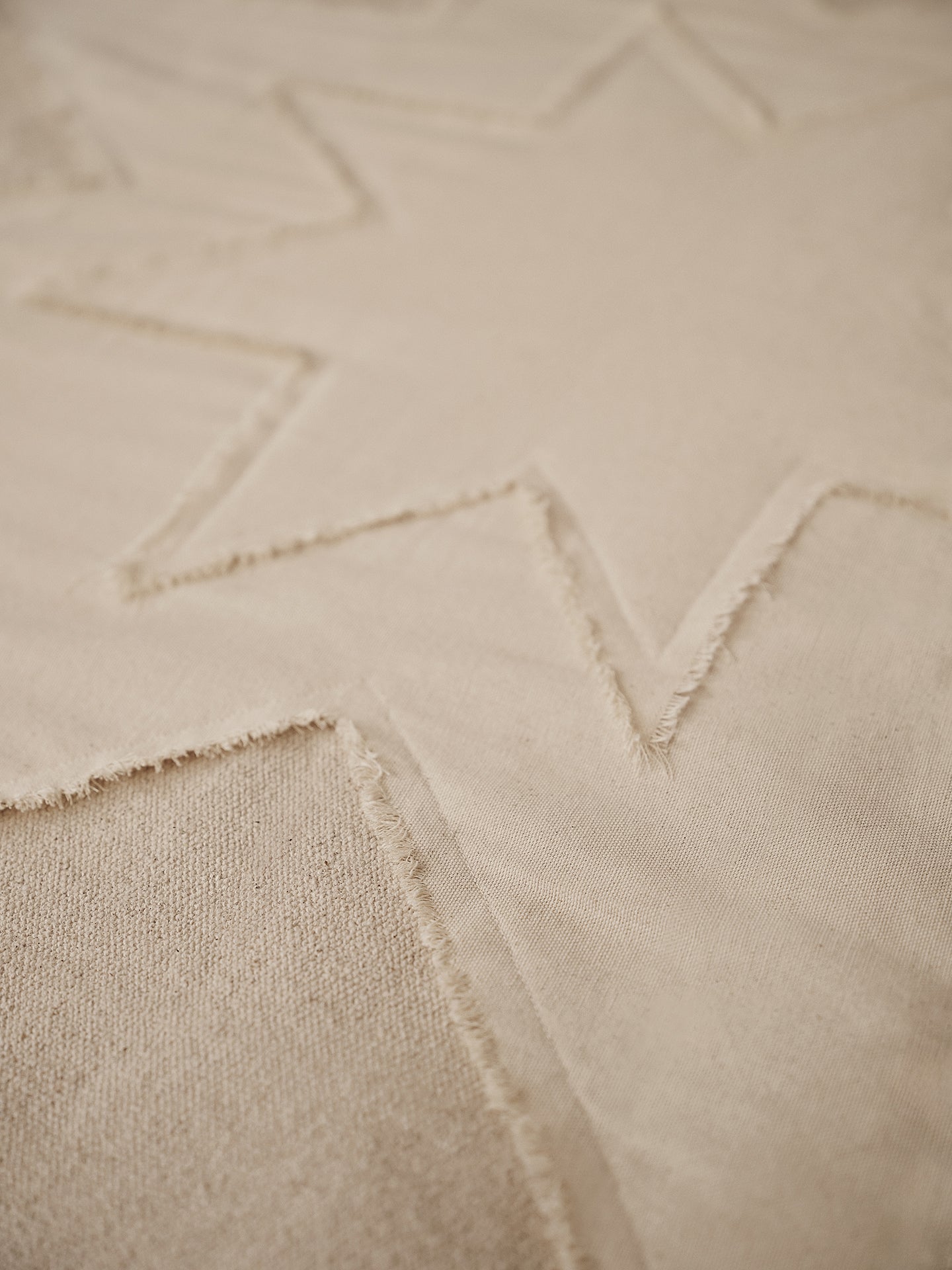 Weihnachtsmatte VELA STAR hellbeige