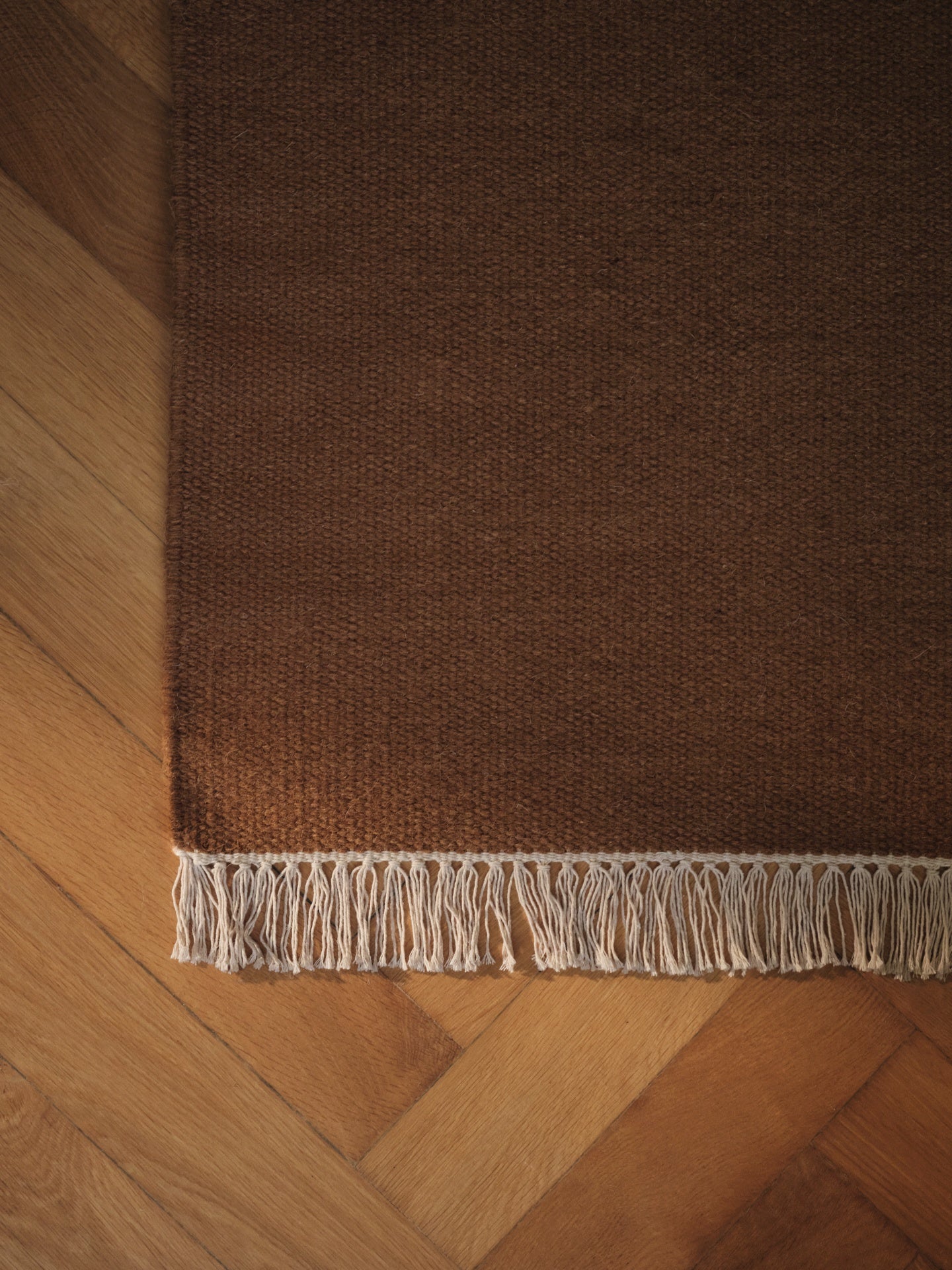 KELIM MERGE rug guaranteed in beige