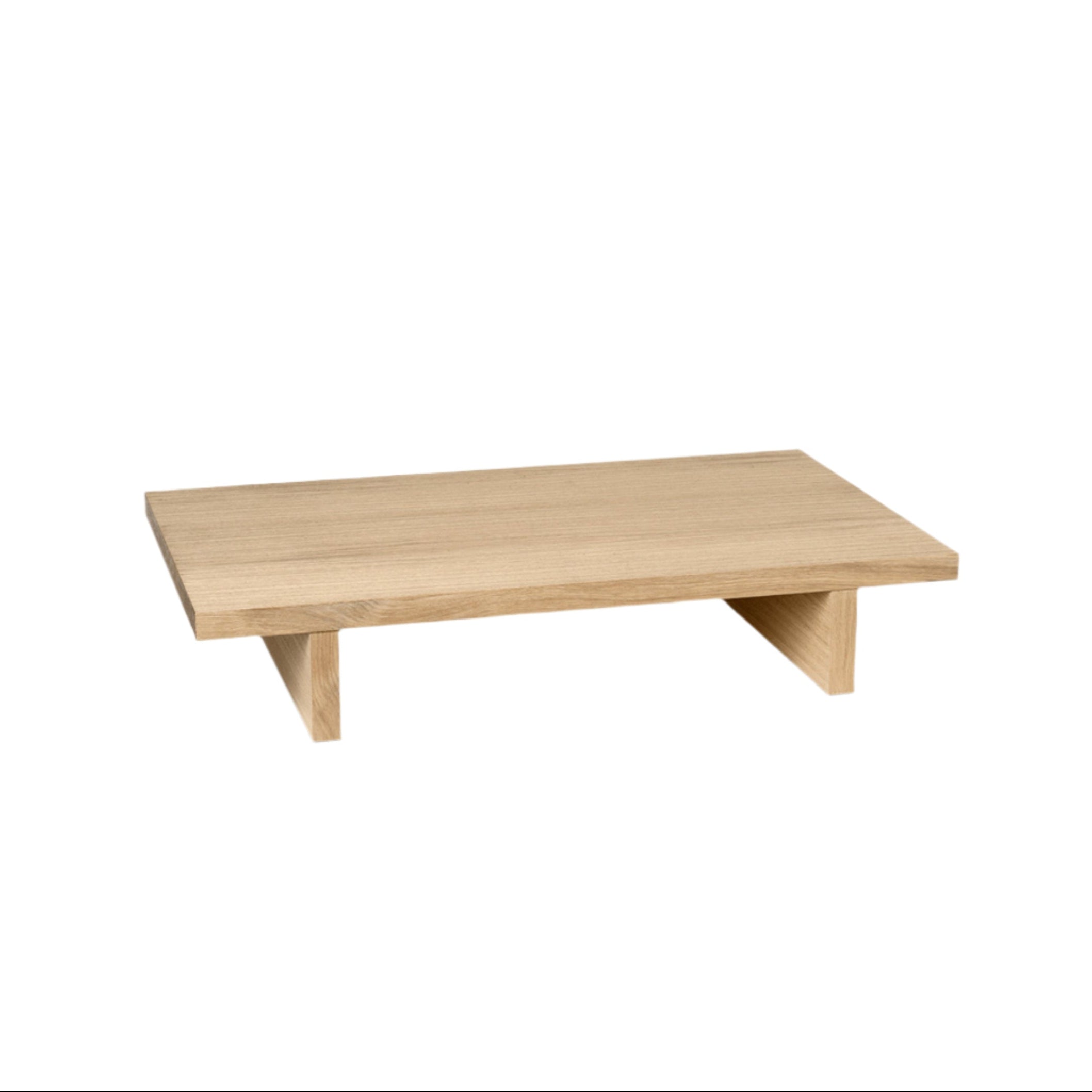 KONA LOW table, oiled oak plywood