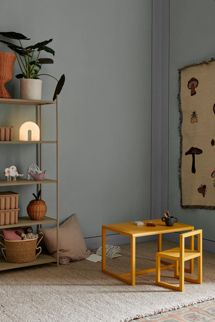 Tischlampe Vuelta Milchglas