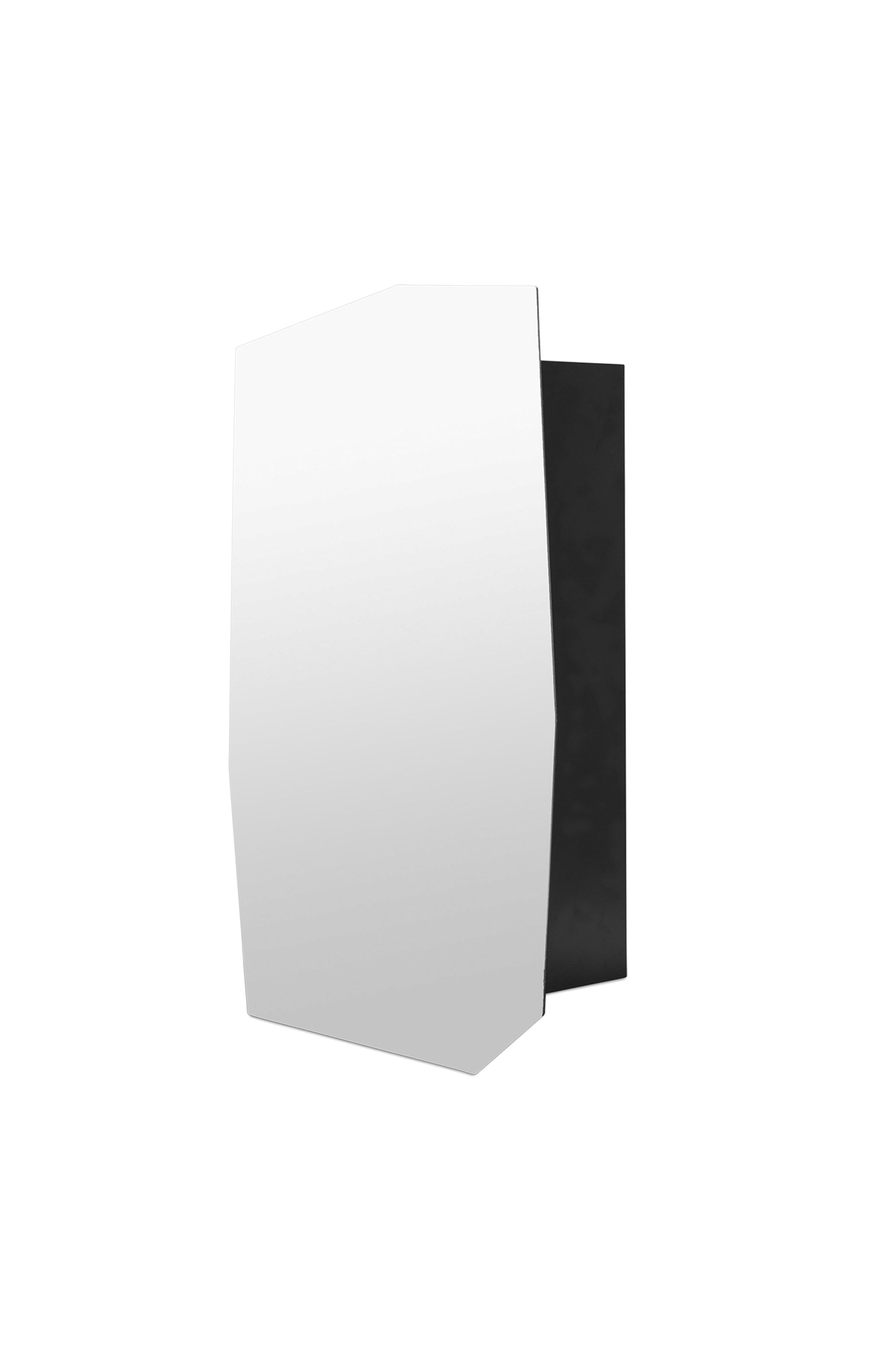 SHARD schwarzer verspiegelter Wandschrank 