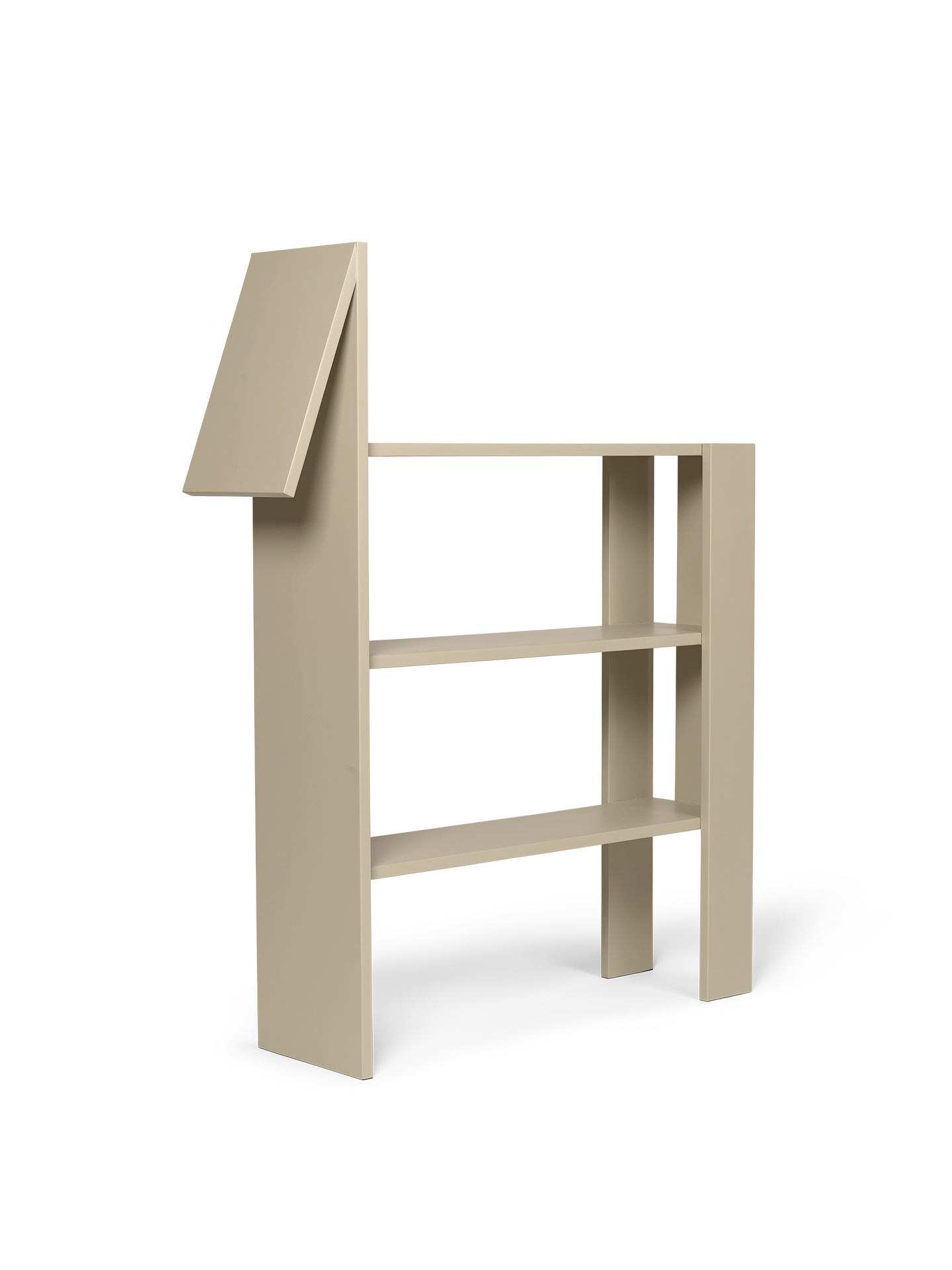 HORSE BOOKCASE beige