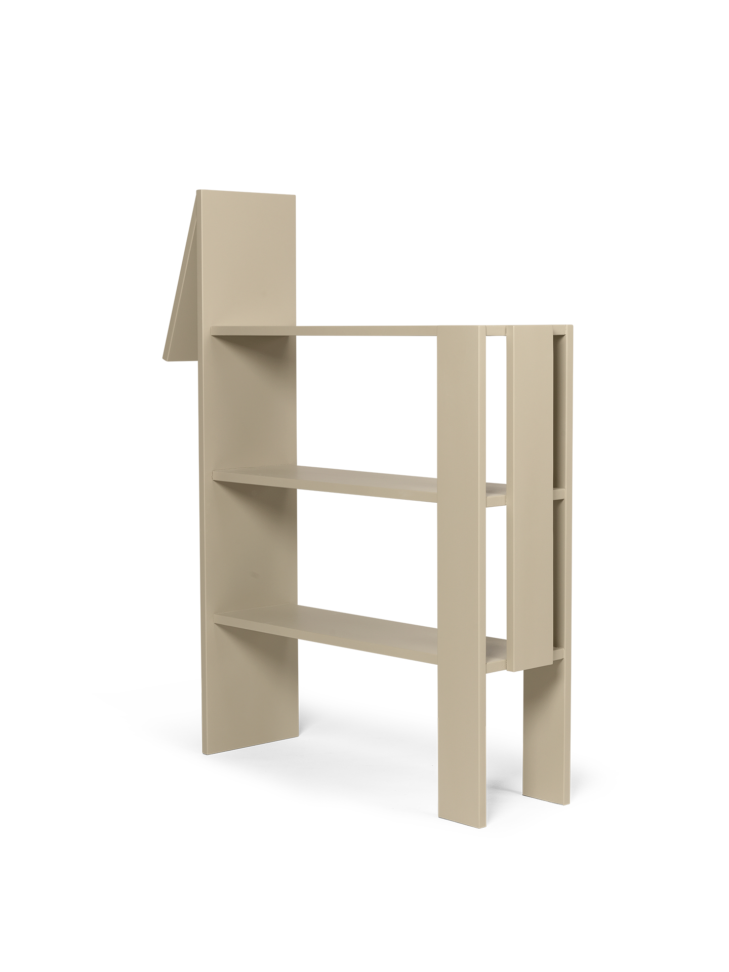 HORSE BOOKCASE beige