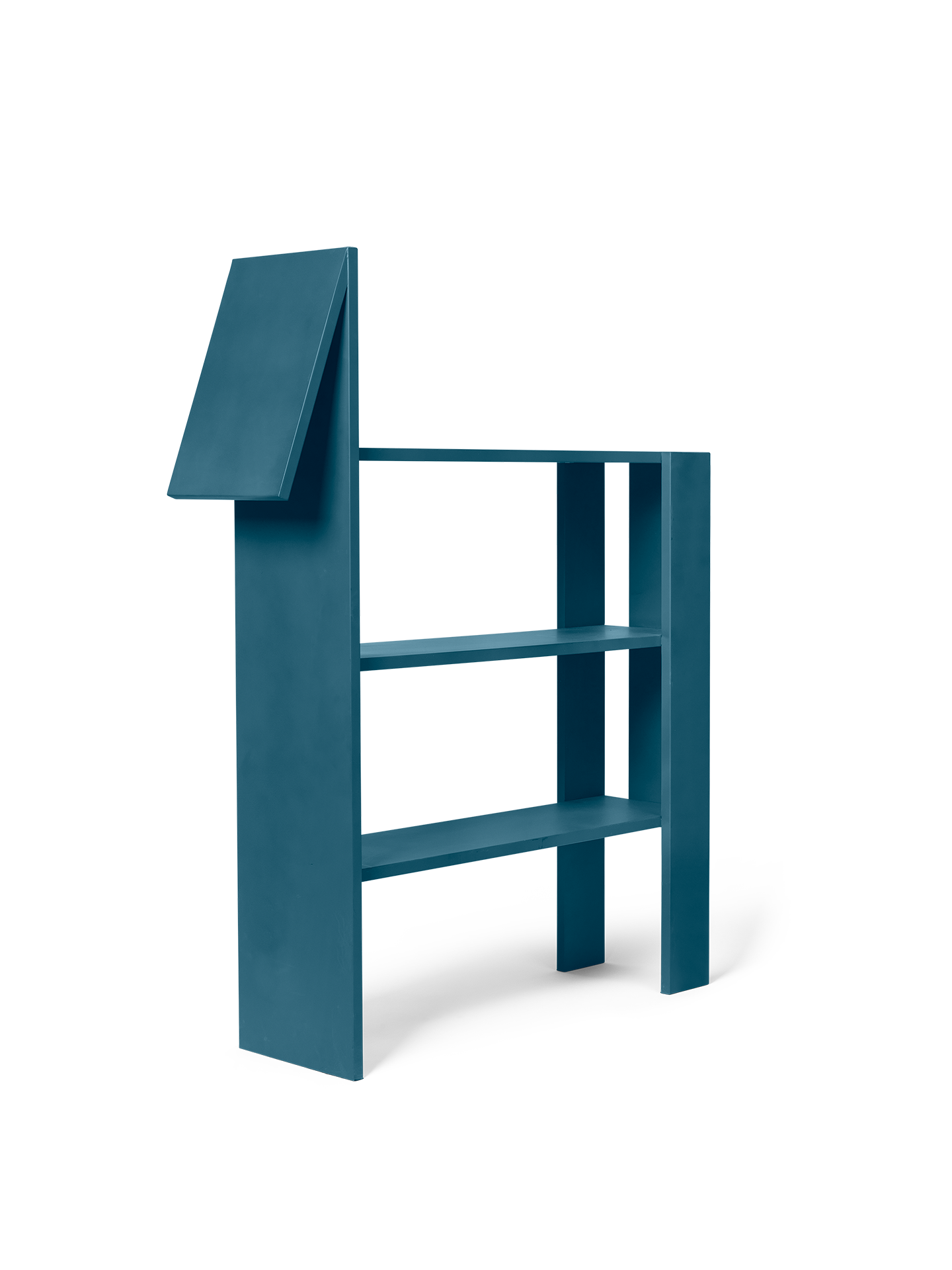HORSE BOOKCASE Regal dunkelblau 
