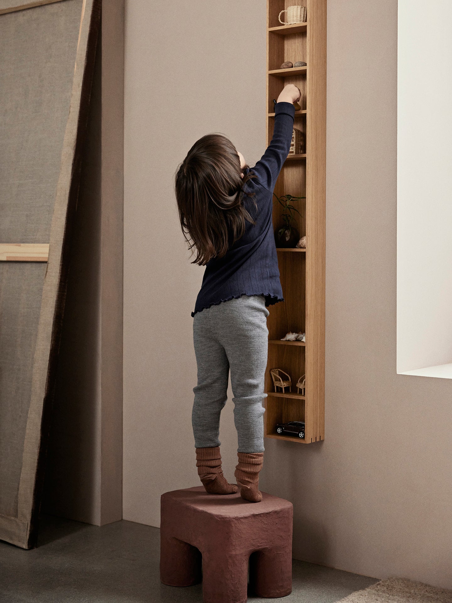 BON LONG shelf oak veneer