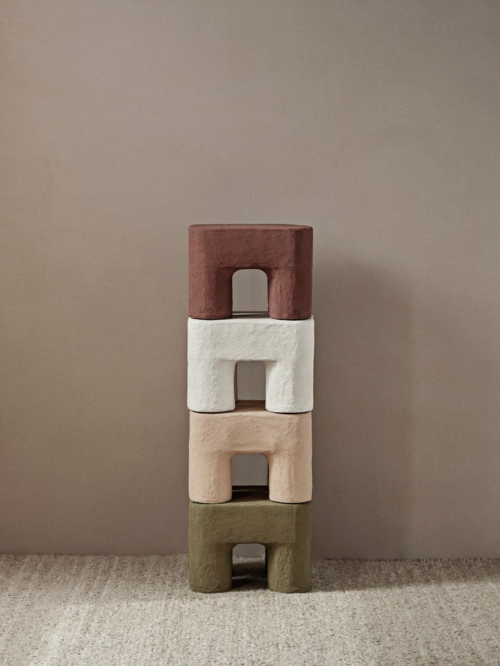 PODO Hocker weiß