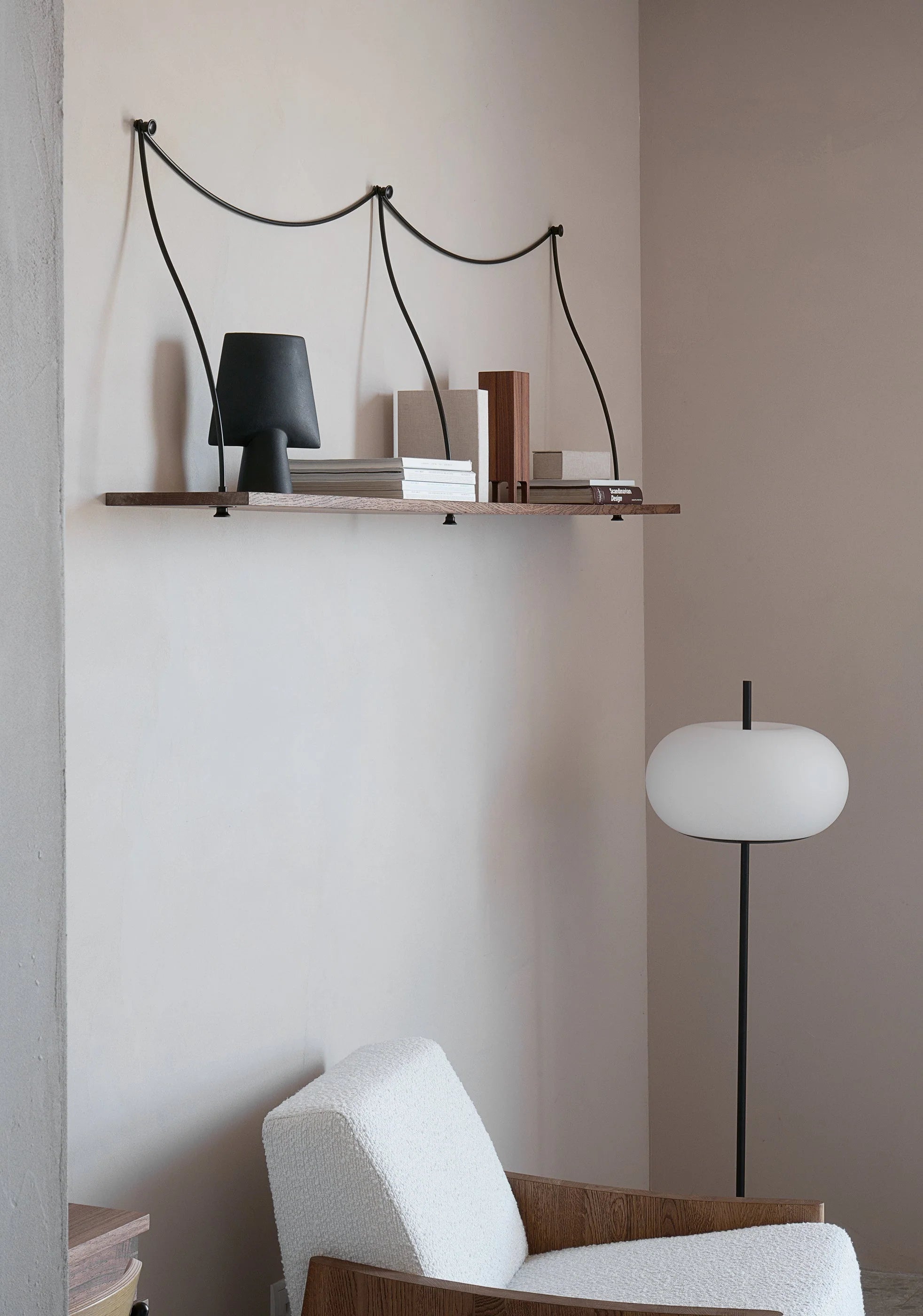 FERRO shelf oak wood