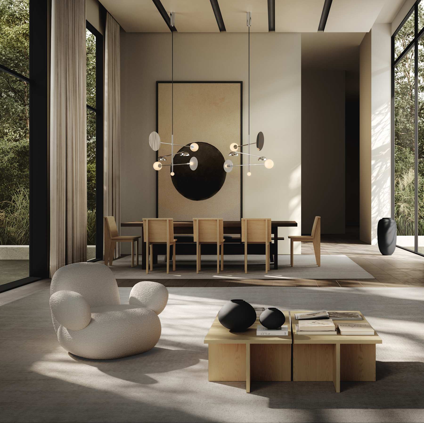 BRUTUS SLIM oak chair